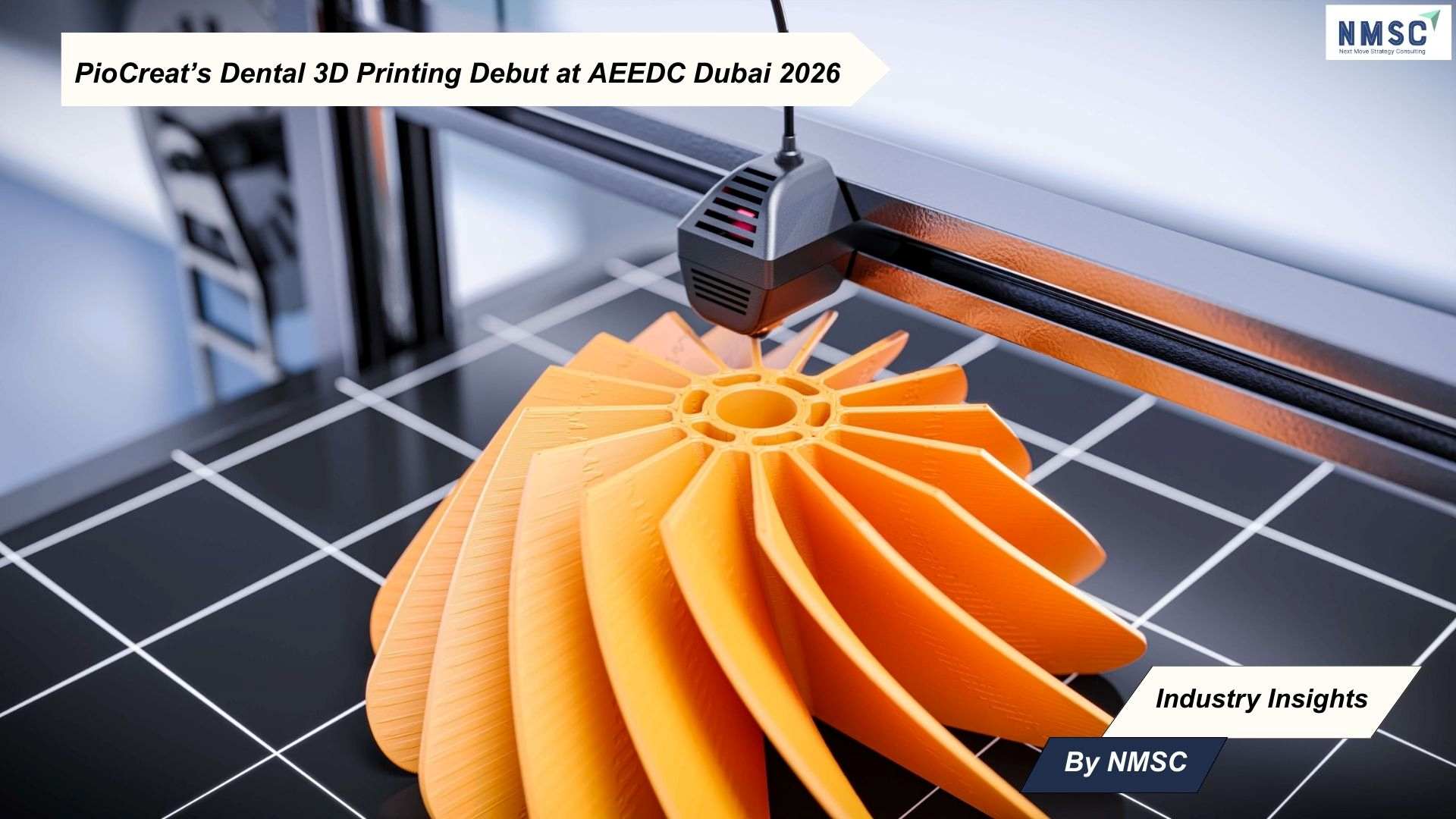 PioCreat’s Dental 3D Printing Debut at AEEDC Dubai 2026