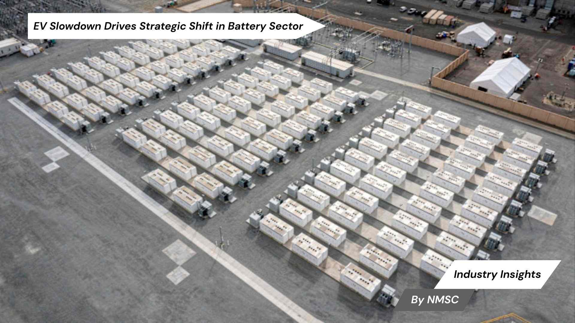 EV Slowdown Drives Strategic Shift in Battery Sector