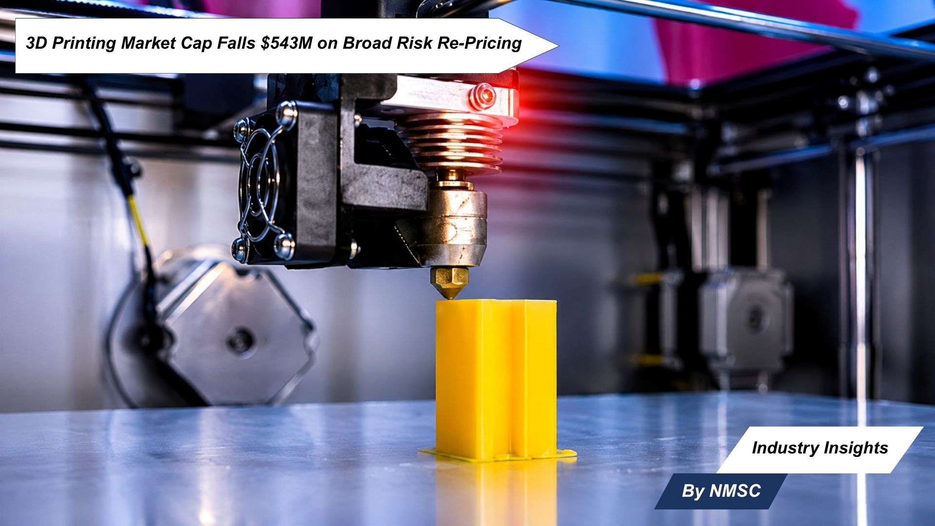 3D Printing Market Cap Falls $543M on Broad Risk Re-Pricing