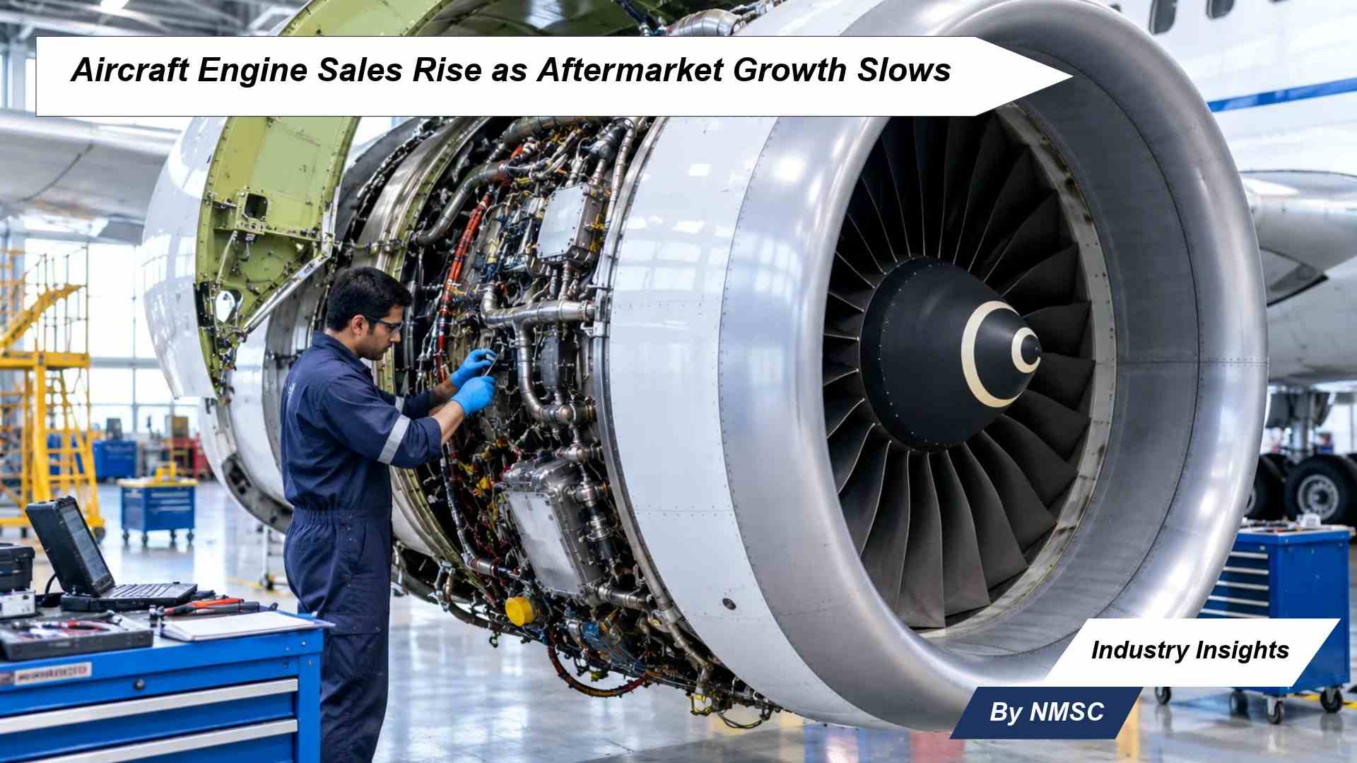 Aircraft Engine Sales Rise as Aftermarket Growth Slows
