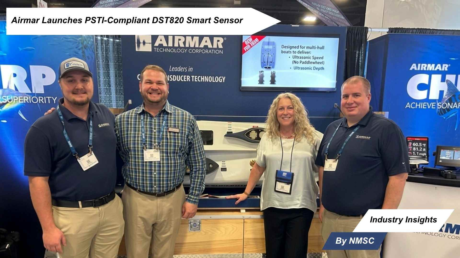 Airmar Launches PSTI-Compliant DST820 Smart Sensor