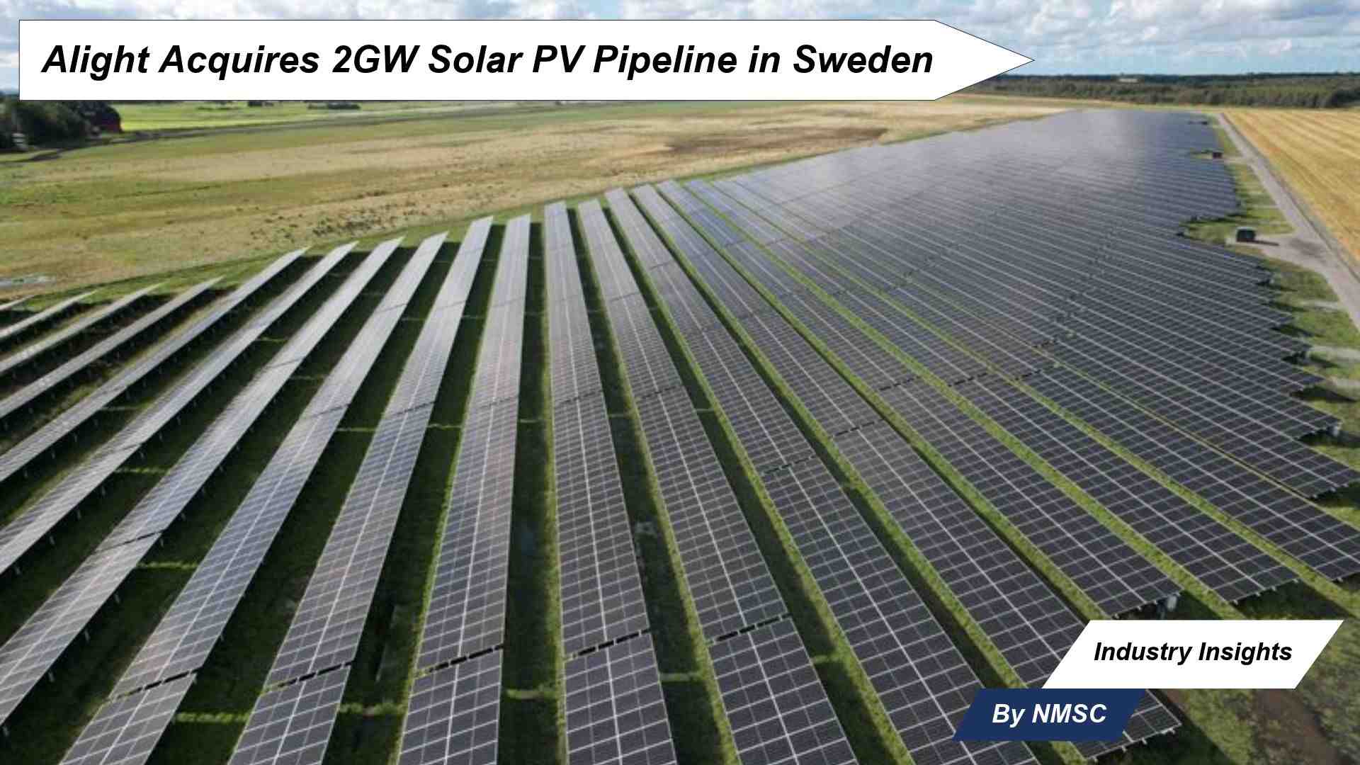 Alight Acquires 2GW Solar PV Pipeline in Sweden