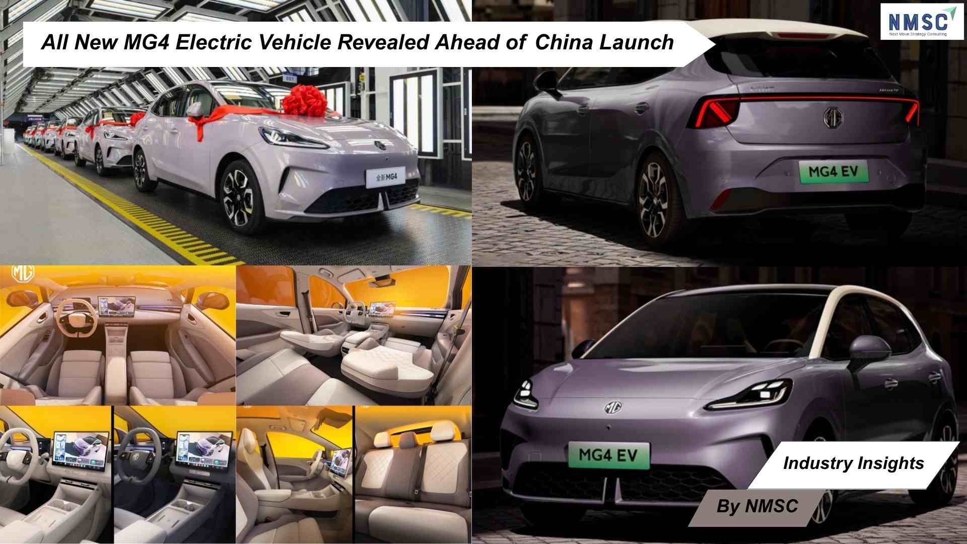 All New MG4 Electric Vehicle Revealed Ahead of China Launch