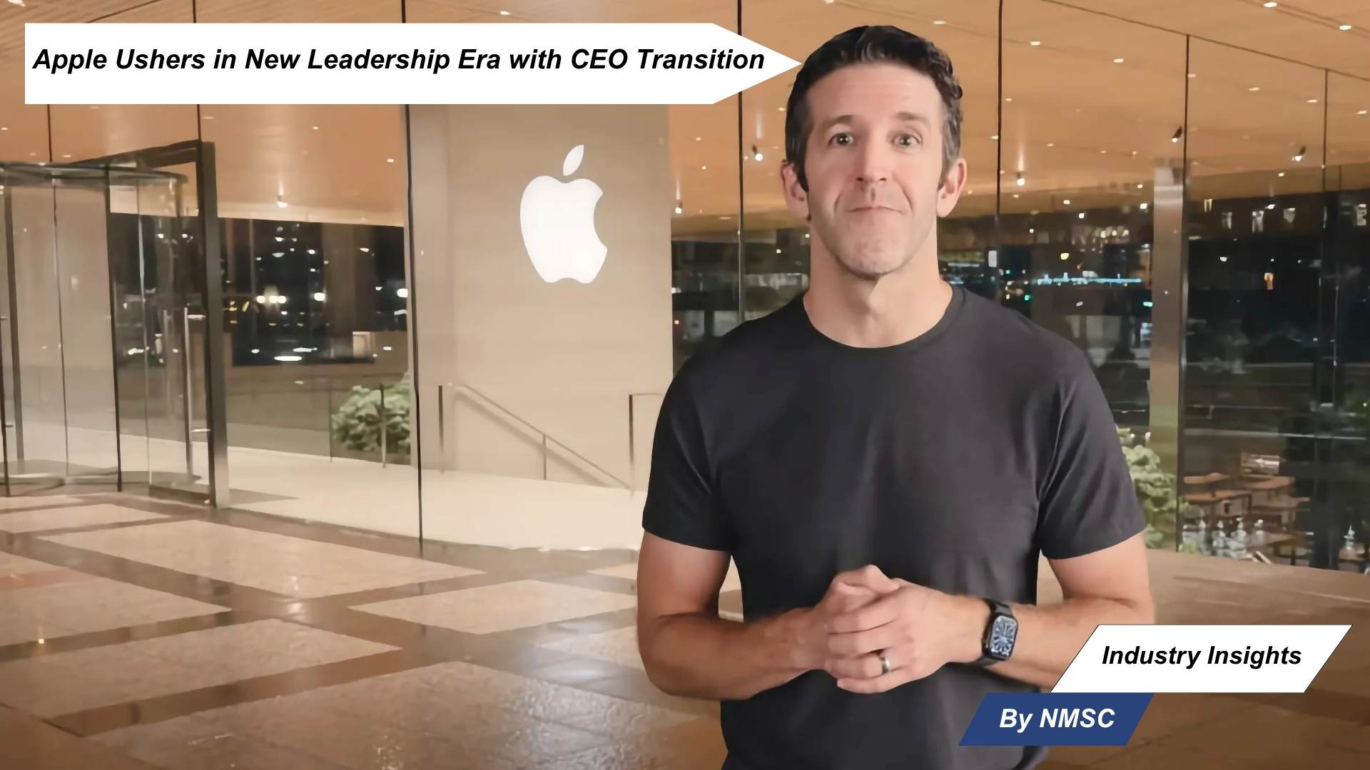 Apple Ushers in New Leadership Era with CEO Transition