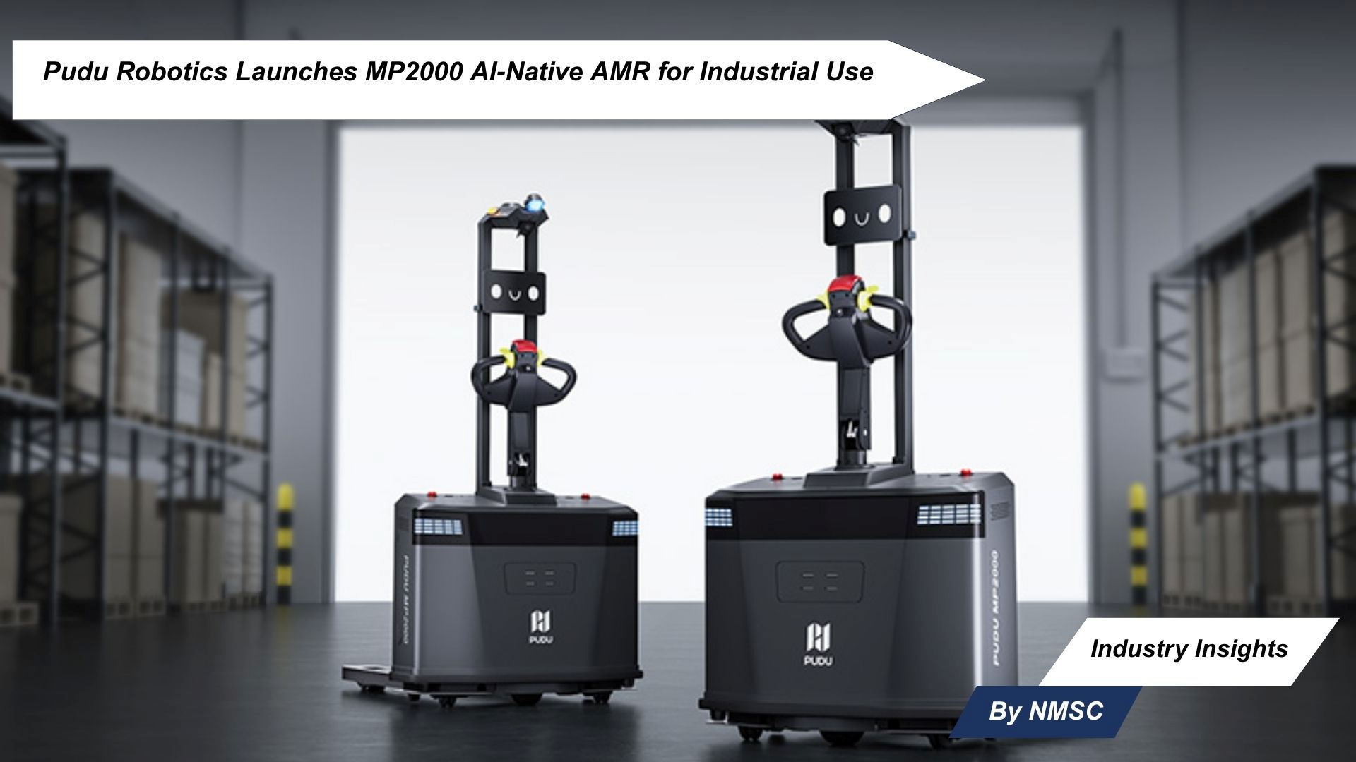 Pudu Robotics Launches MP2000 AI-Native AMR for Industrial Use