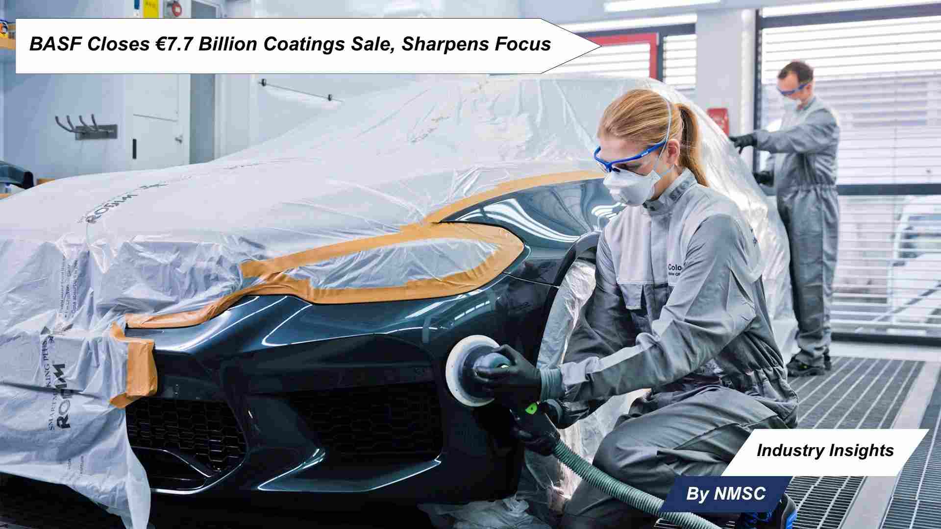BASF Closes €7.7 Billion Coatings Sale, Sharpens Focus