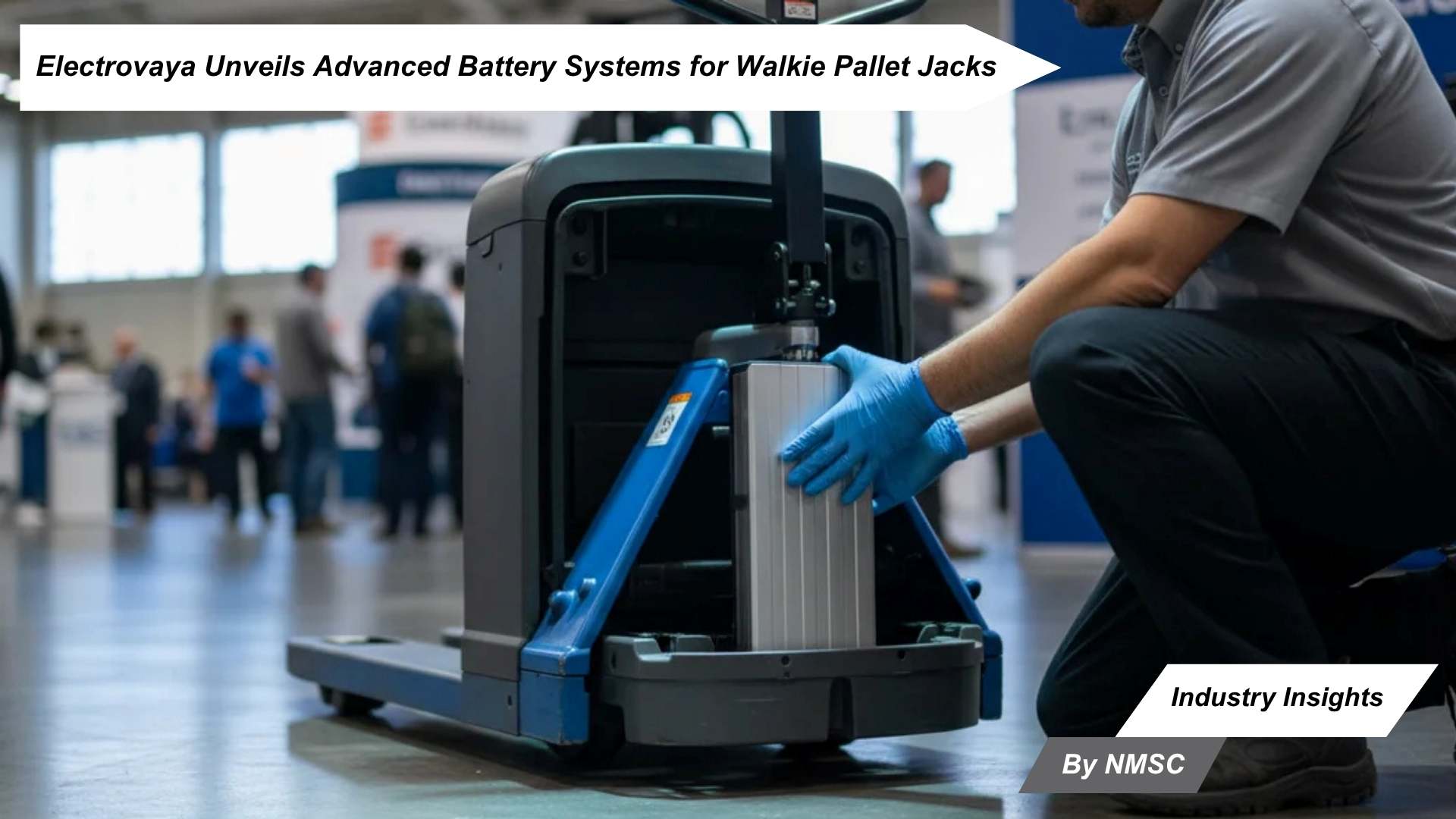 Electrovaya Unveils Advanced Battery Systems for Walkie Pallet Jacks