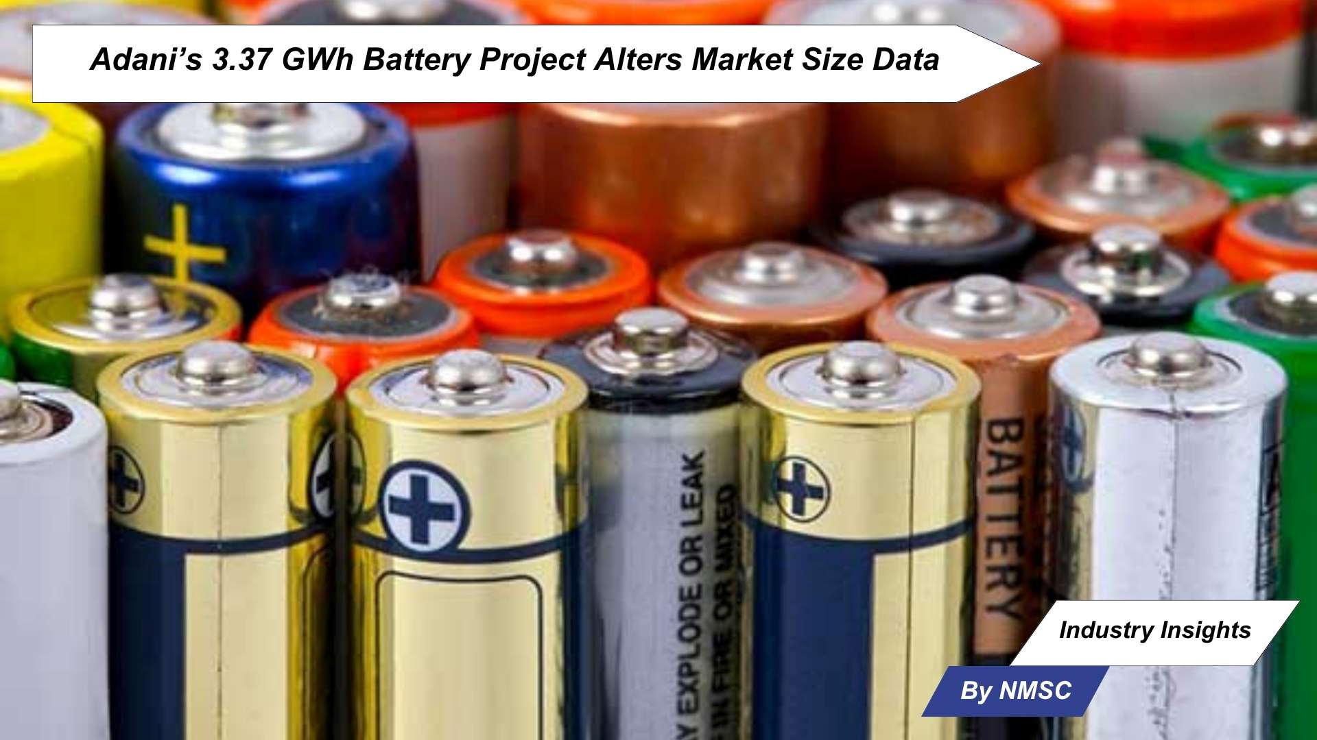 Adani’s 3.37 GWh Battery Project Alters Market Size Data