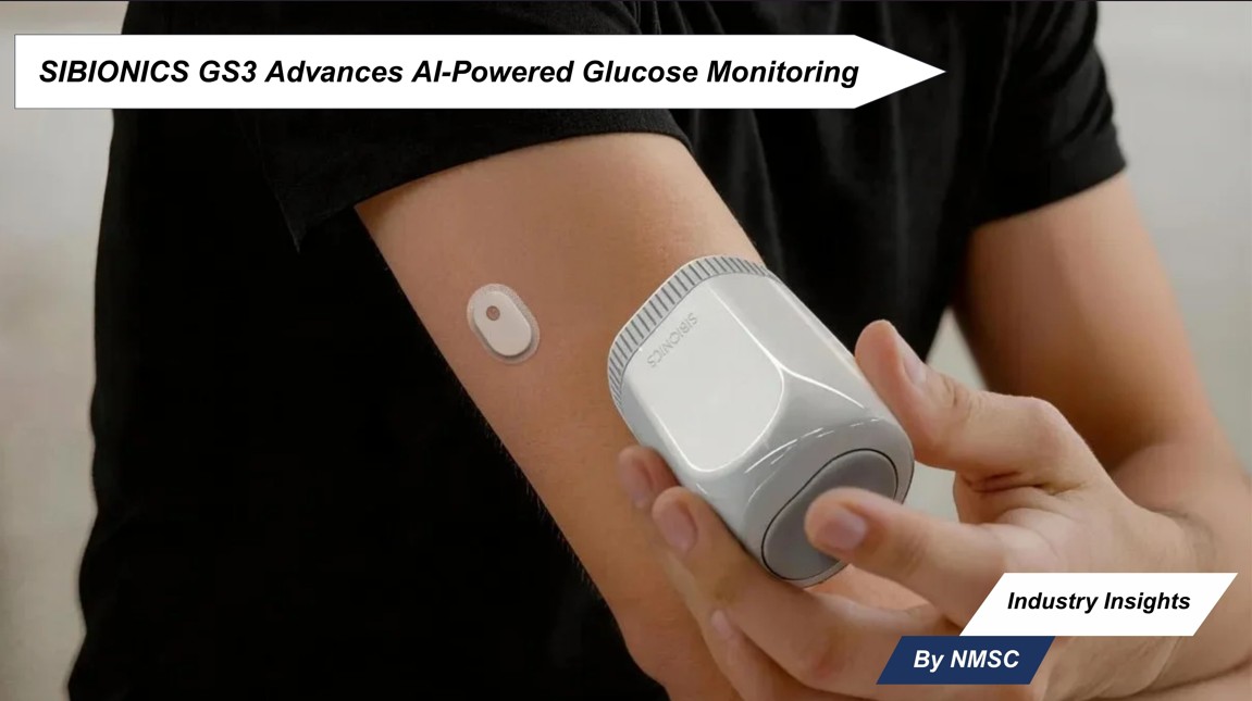 SIBIONICS GS3 Advances AI-Powered Glucose Monitoring