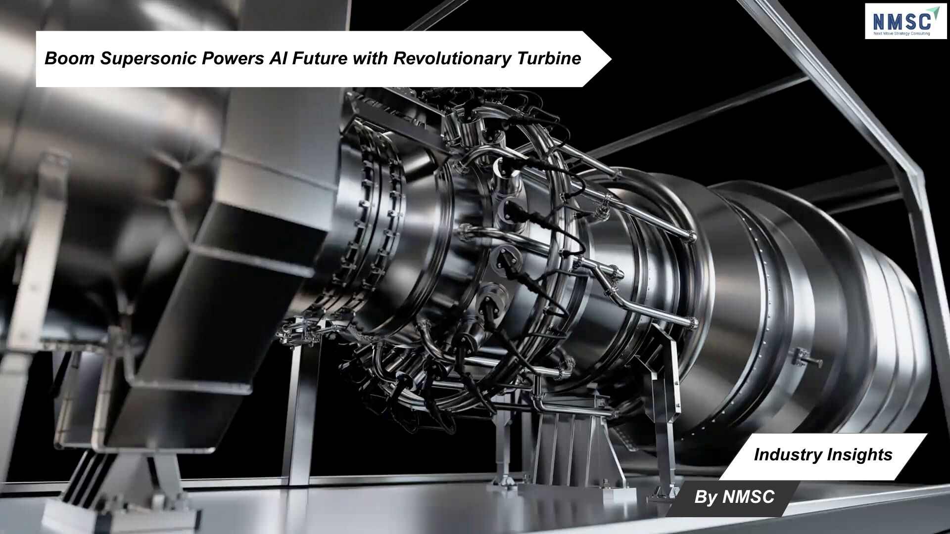 Boom Supersonic Powers AI Future with Revolutionary Turbine