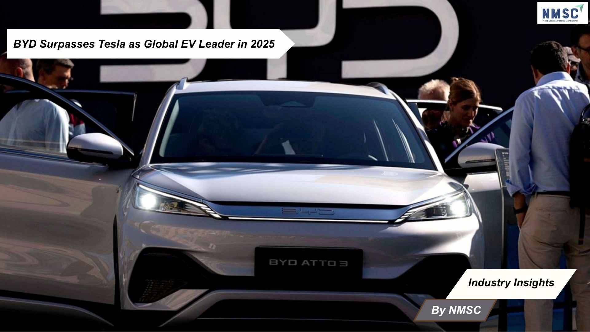 BYD Surpasses Tesla as Global EV Leader in 2025