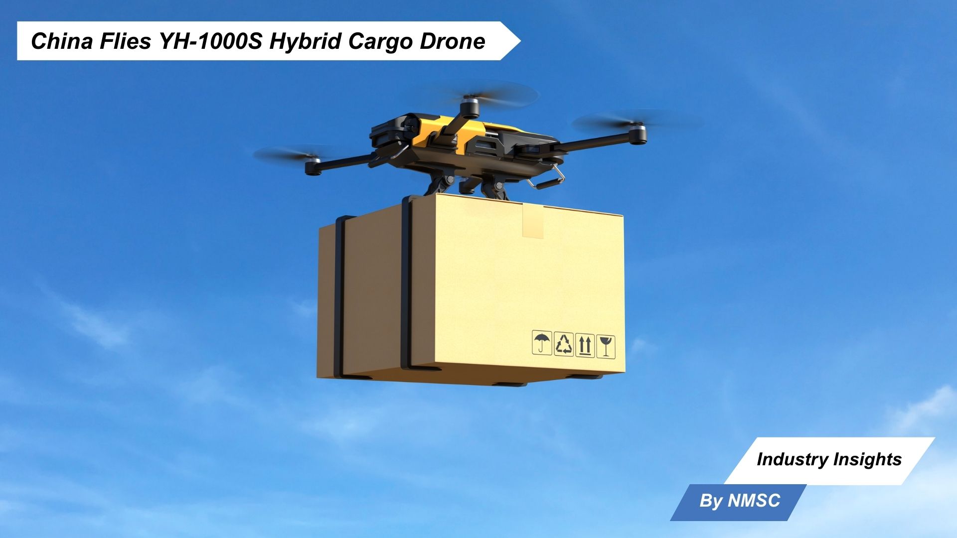 China Flies YH-1000S Hybrid Cargo Drone