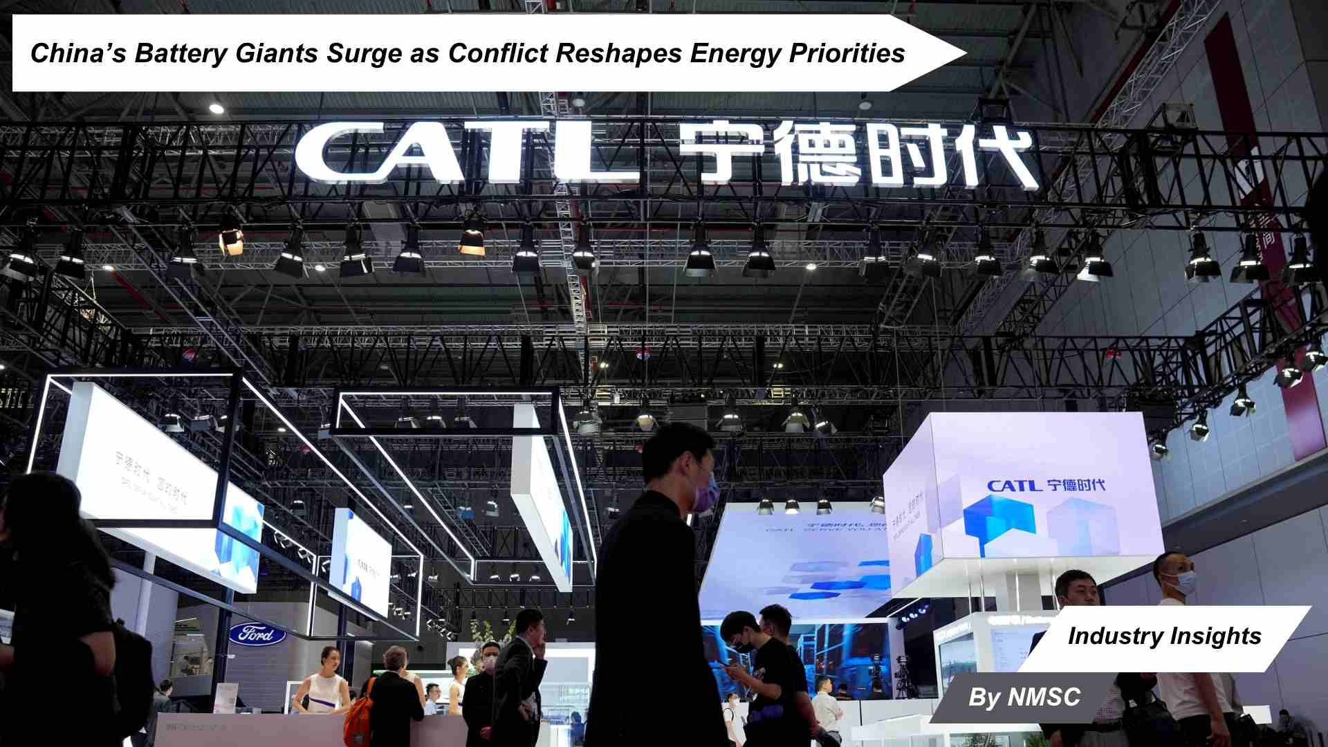 China’s Battery Giants Surge as Conflict Reshapes Energy Priorities