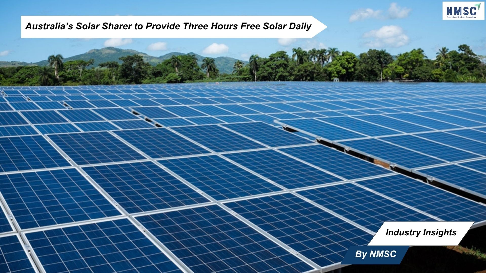 Australia’s Solar Sharer to Provide Three Hours Free Solar Daily
