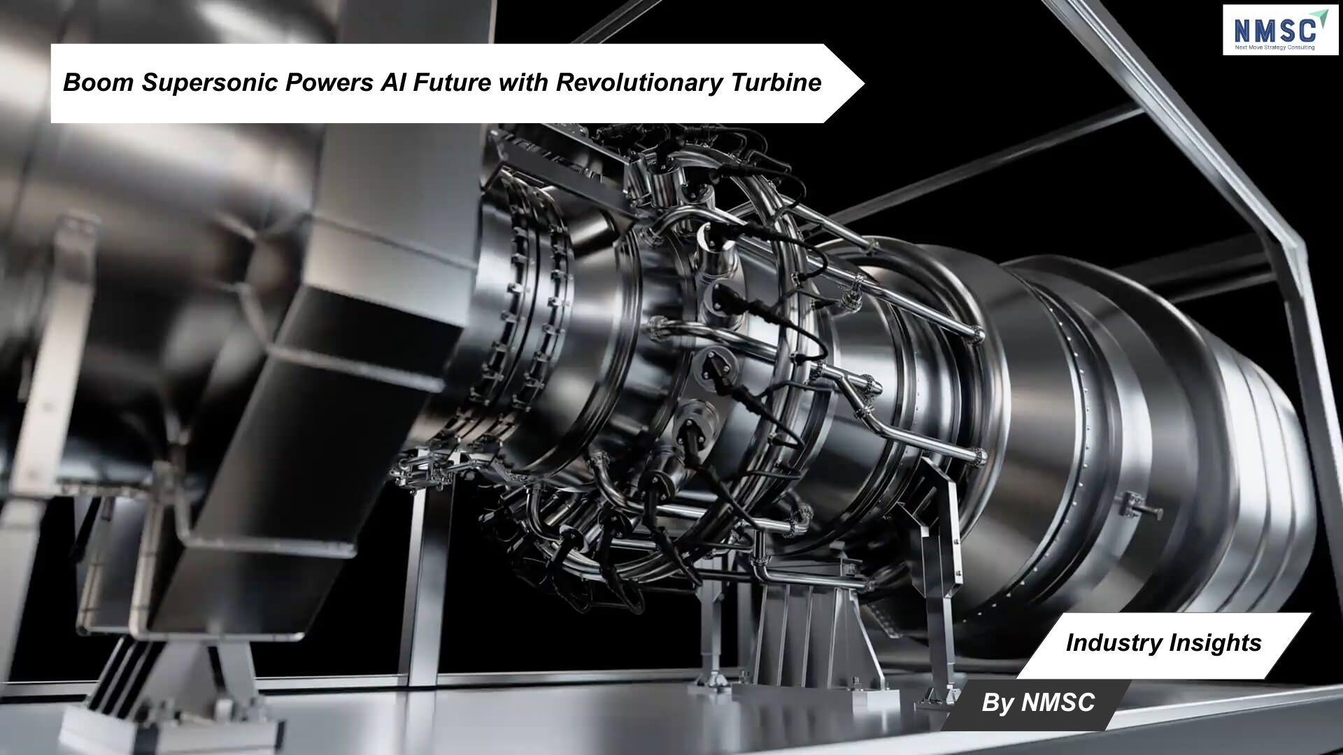 Boom Supersonic Powers AI Future with Revolutionary Turbine