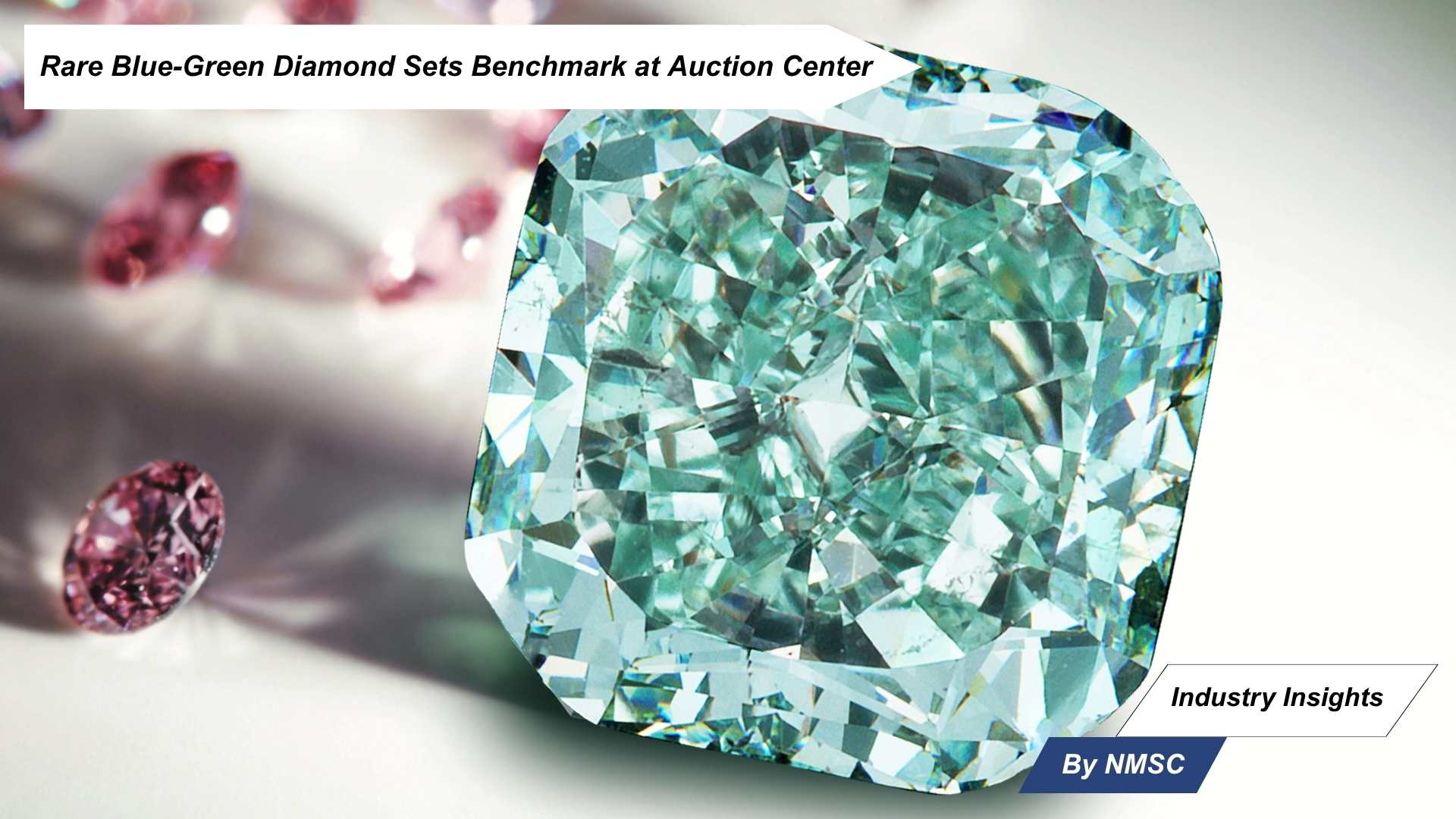 Rare Blue-Green Diamond Sets Benchmark at Auction Center