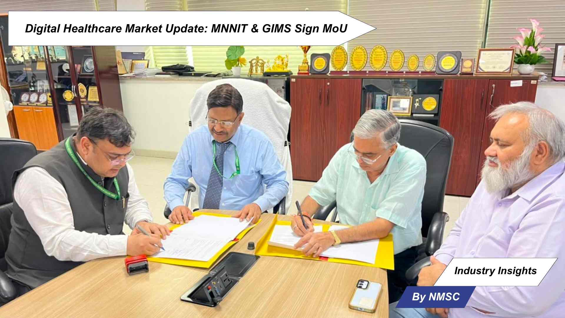 Digital Healthcare Market Update: MNNIT & GIMS Sign MoU