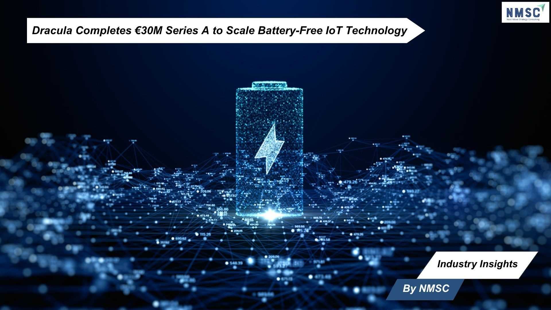 Dracula Completes €30M Series A to Scale Battery-Free IoT Technology