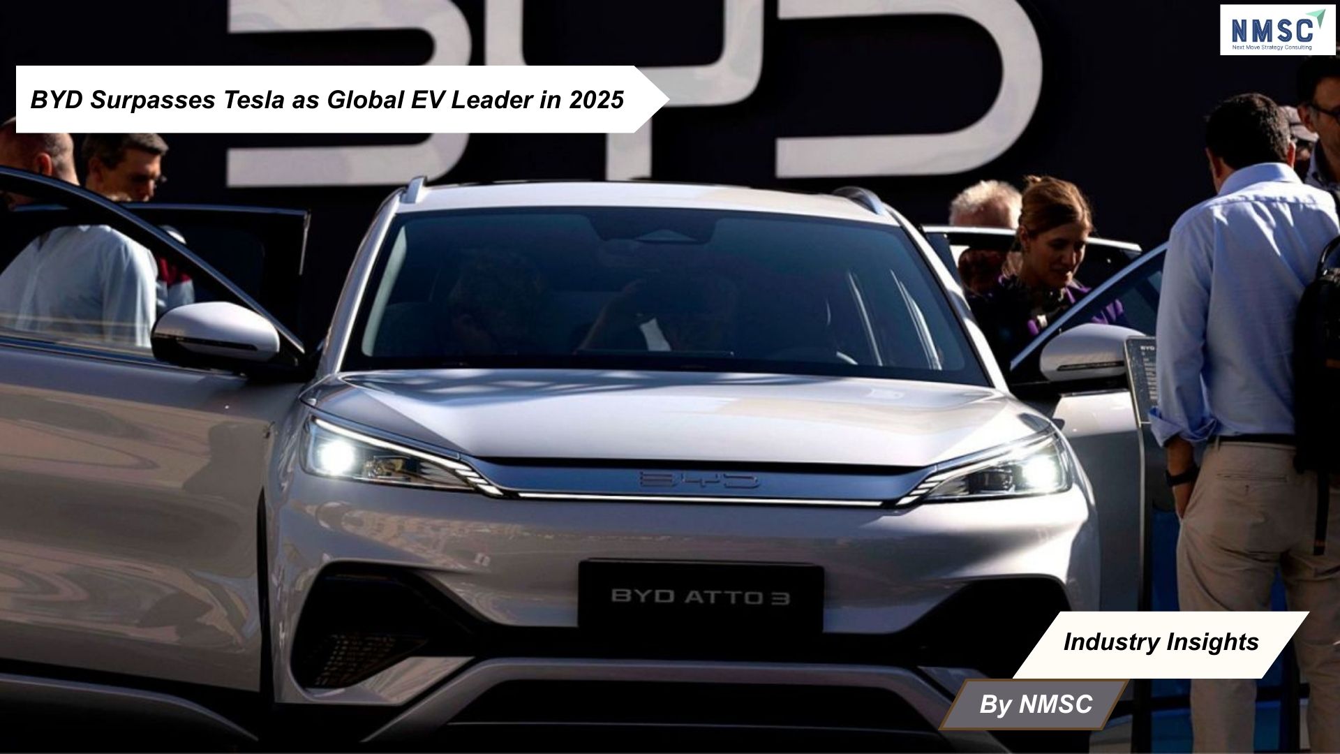 BYD Surpasses Tesla as Global EV Leader in 2025