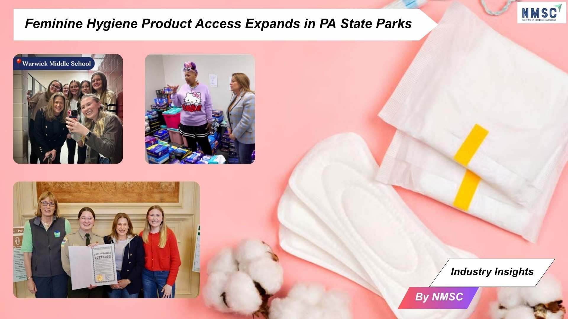 Feminine Hygiene Product Access Expands in PA State Parks
