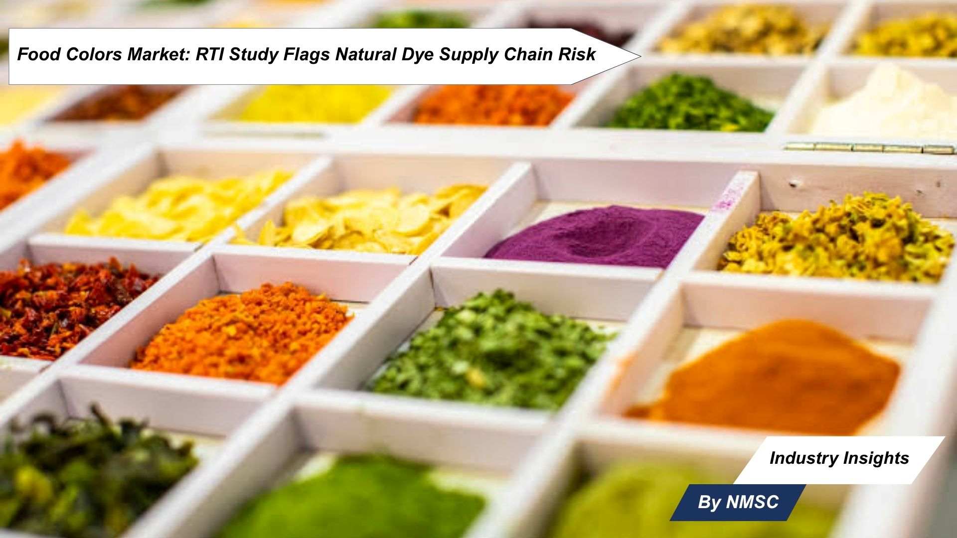 Food Colors Market: RTI Study Flags Natural Dye Supply ChainRisk