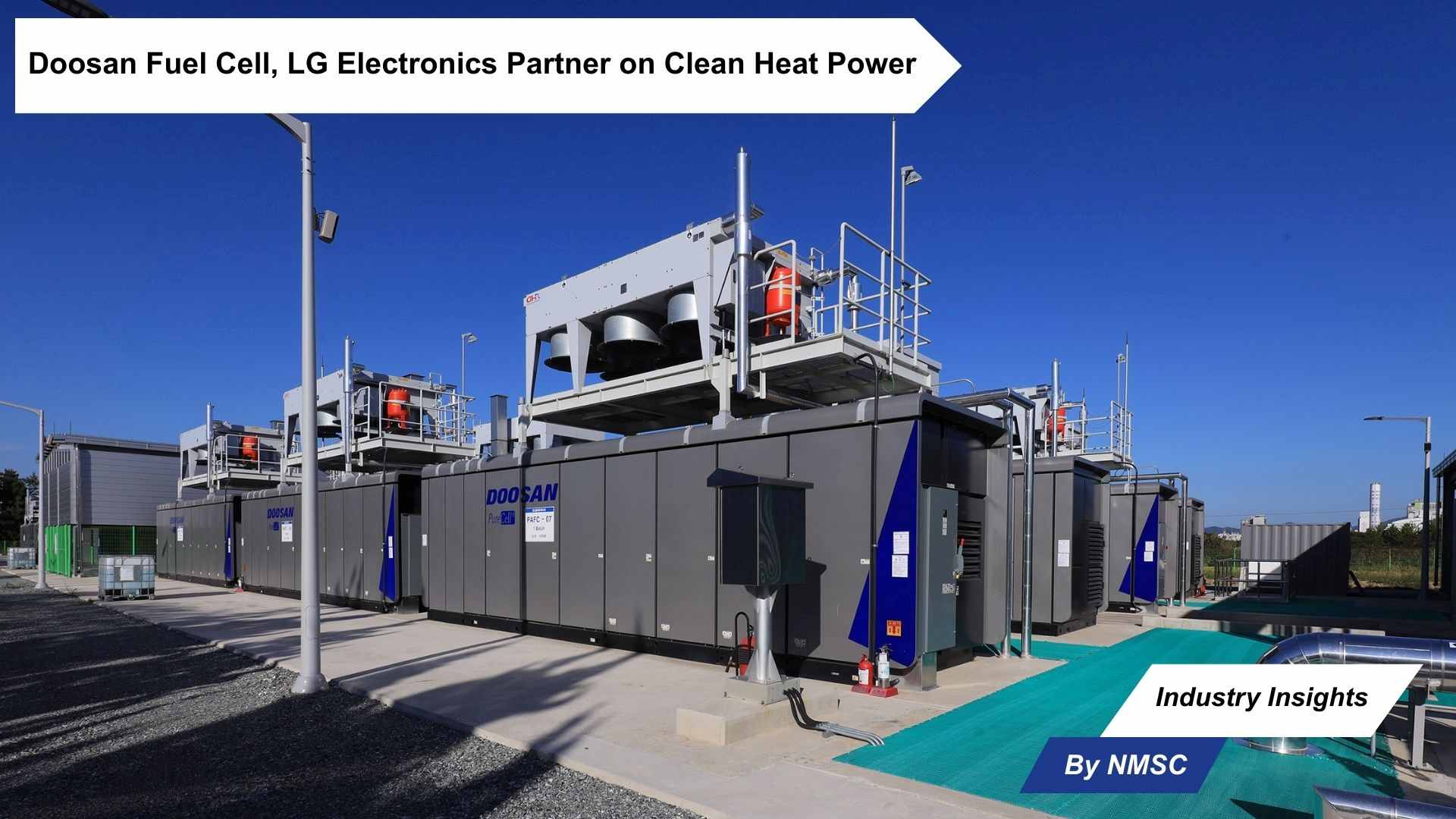 Doosan Fuel Cell, LG Electronics Partner on Clean Heat Power