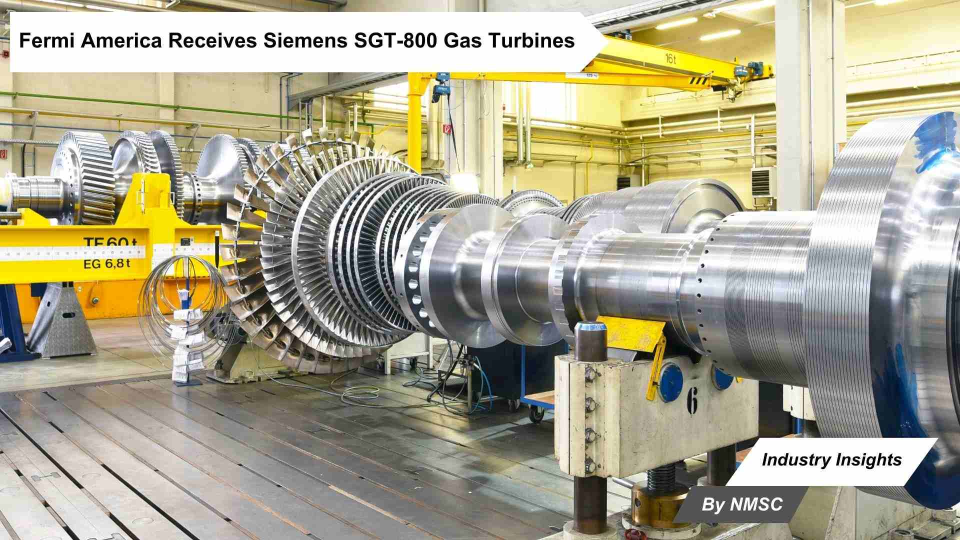 Fermi America Receives Siemens SGT-800 Gas Turbines
