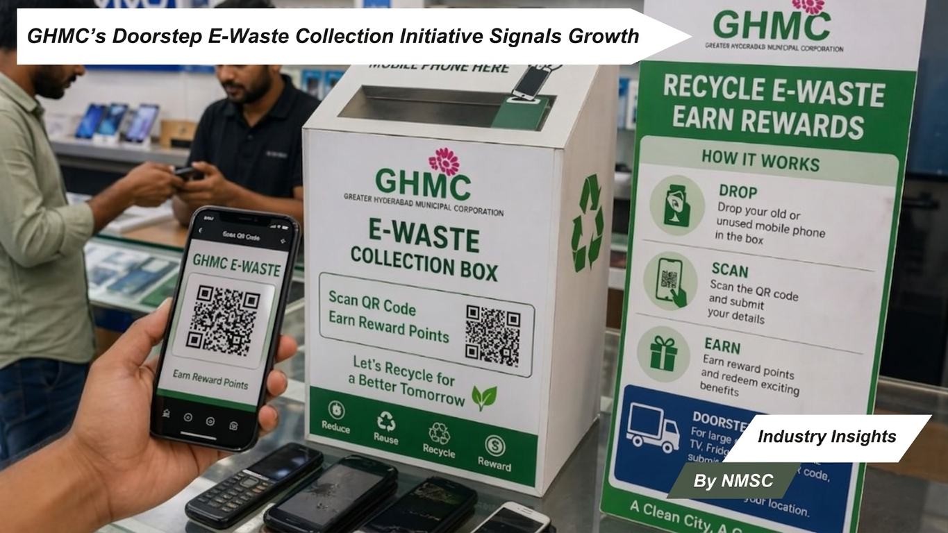 GHMC’s Doorstep E-Waste Collection Initiative Signals Growth