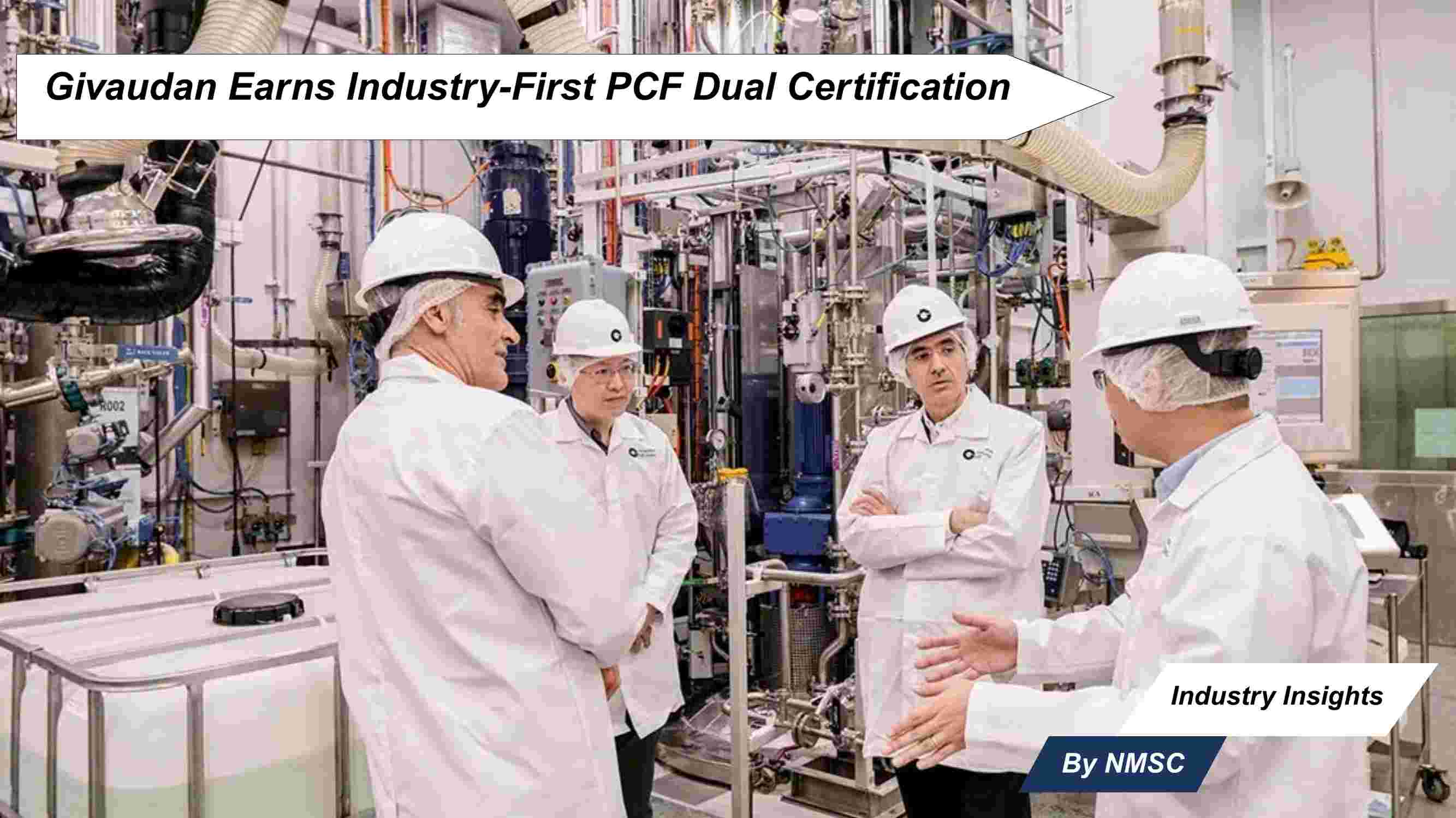 Givaudan Earns Industry-First PCF Dual Certification