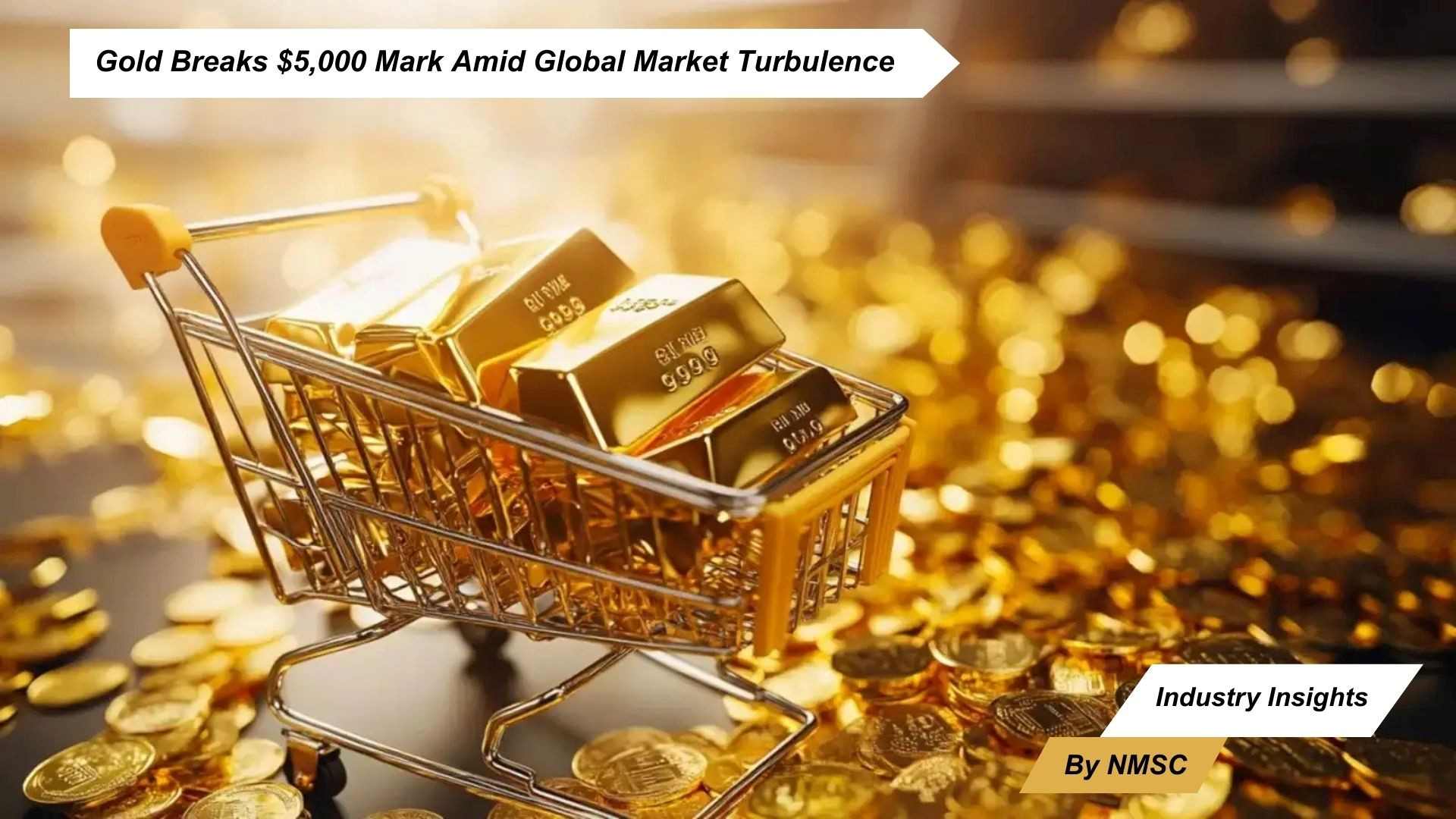 Gold Breaks $5,000 Mark Amid Global Market Turbulence