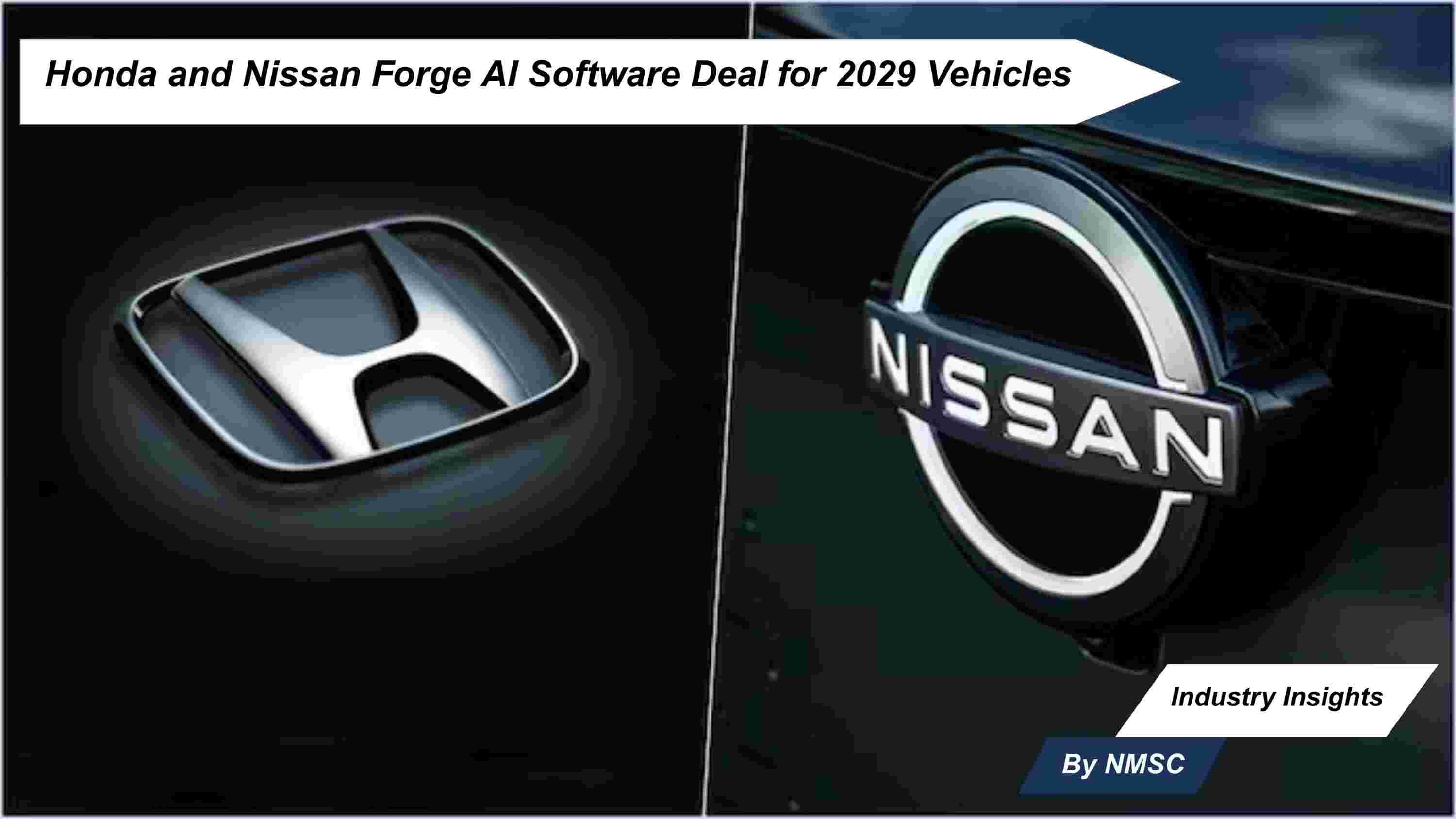 Honda and Nissan Forge AI Software Deal for 2029 Vehicles