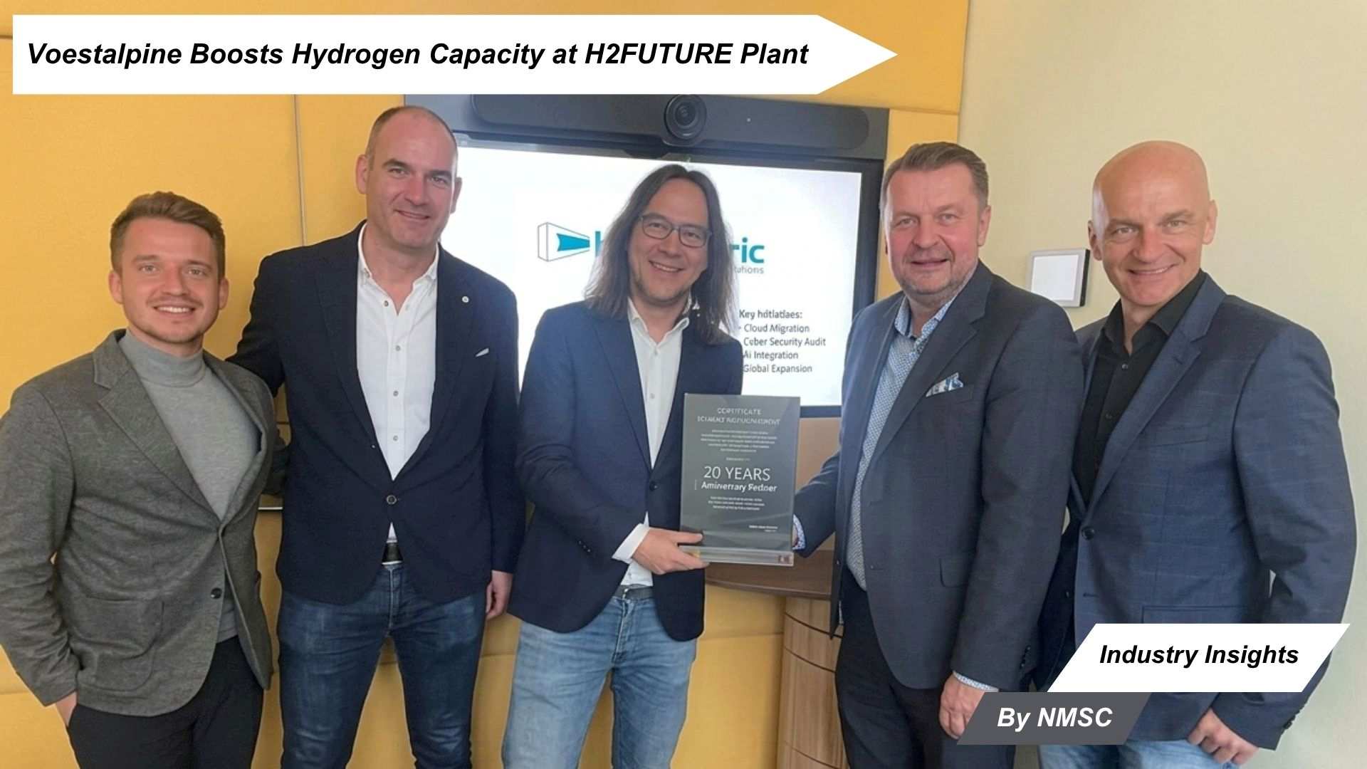 Voestalpine Boosts Hydrogen Capacity at H2FUTURE Plant