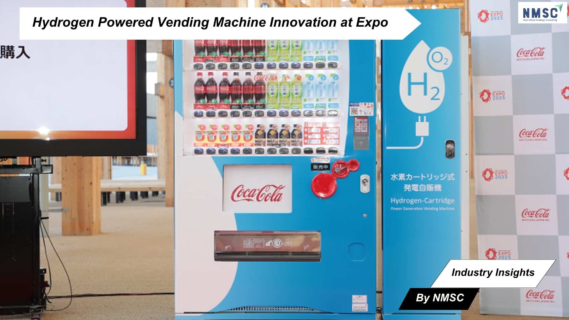 Hydrogen Powered Vending Machine Innovation at Expo