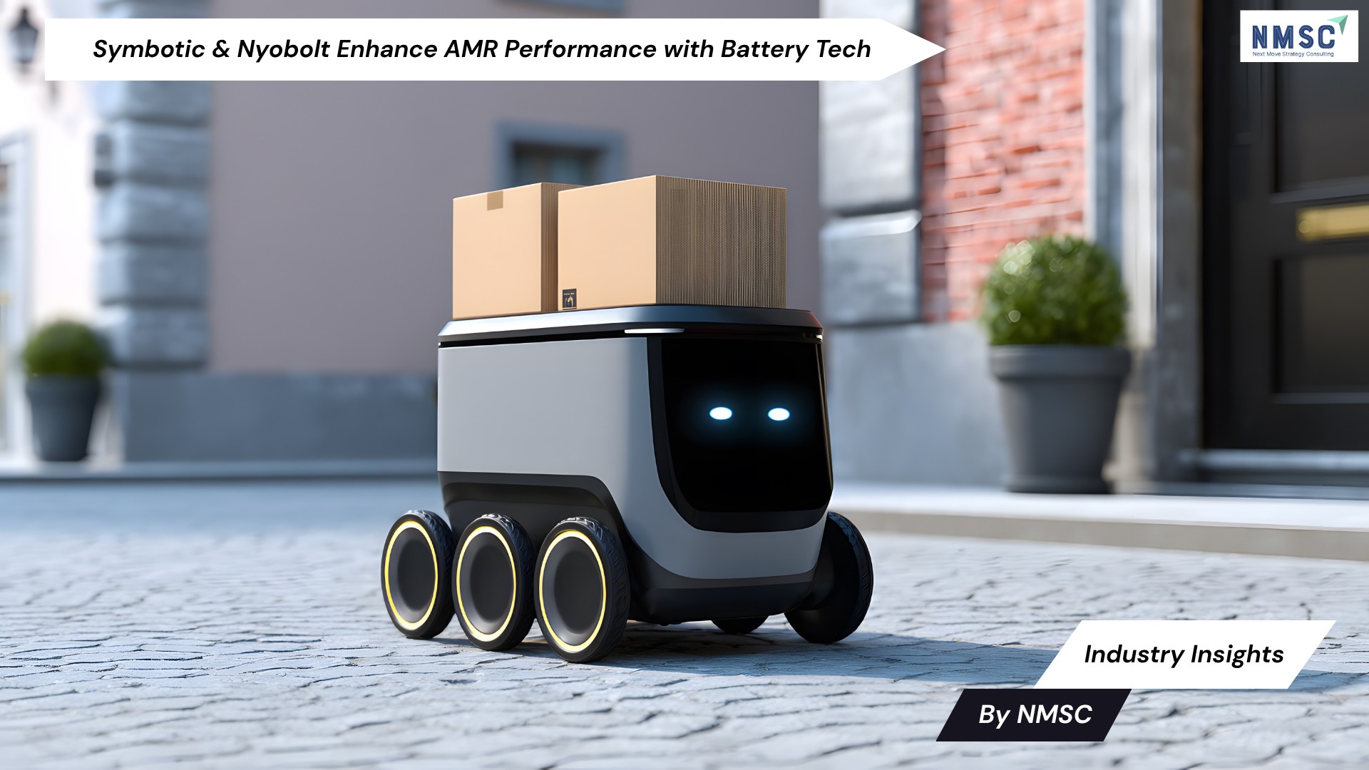 Symbotic & Nyobolt Enhance AMR Performance with Battery Tech