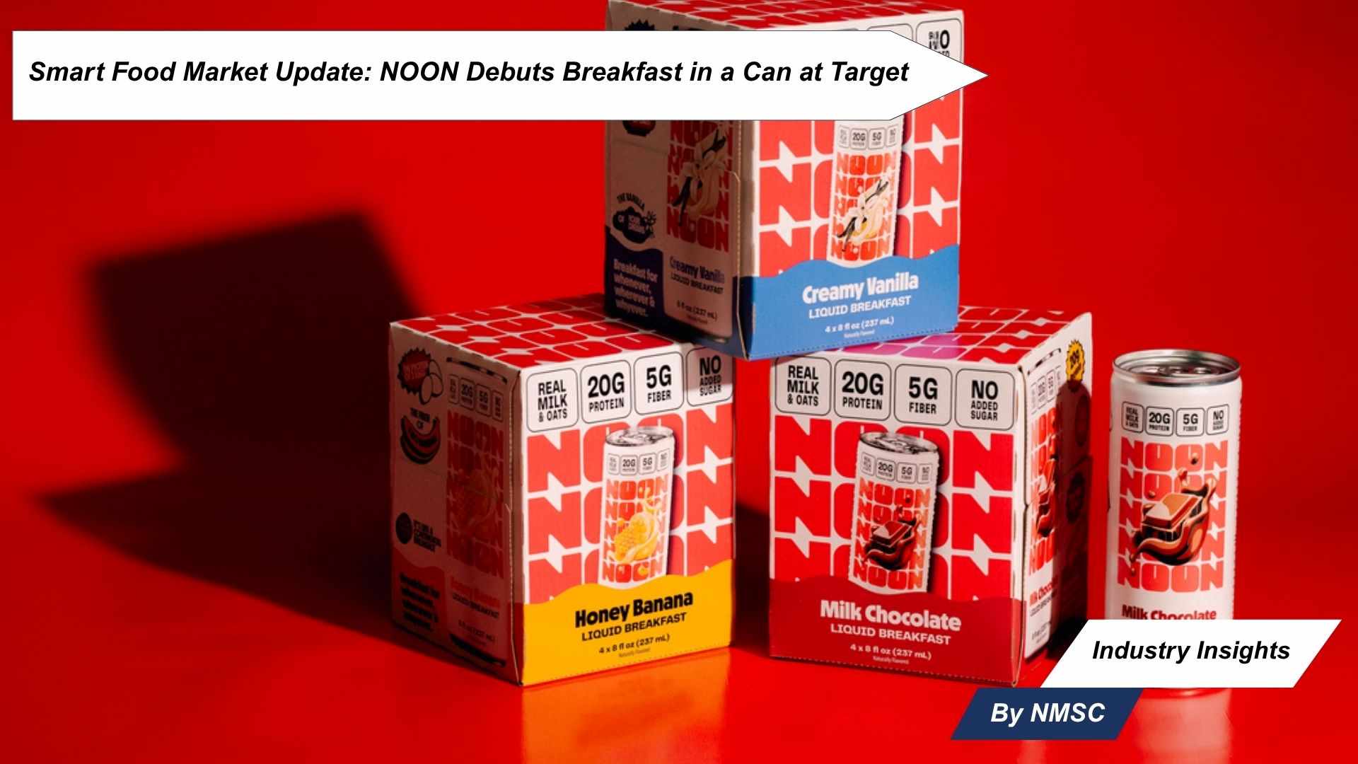 Smart Food Market Update: NOON Debuts Breakfast in a Can at Target