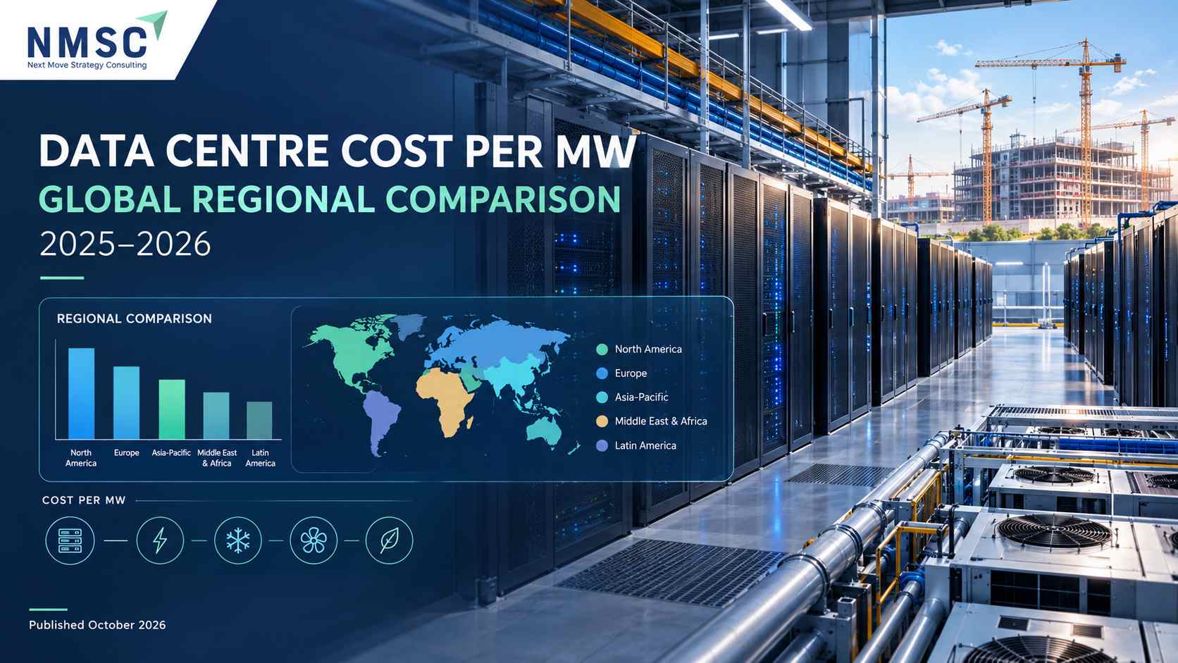 Data Centre Cost per MW by Region: A Global Comparison of Construction Costs in 2025–2026