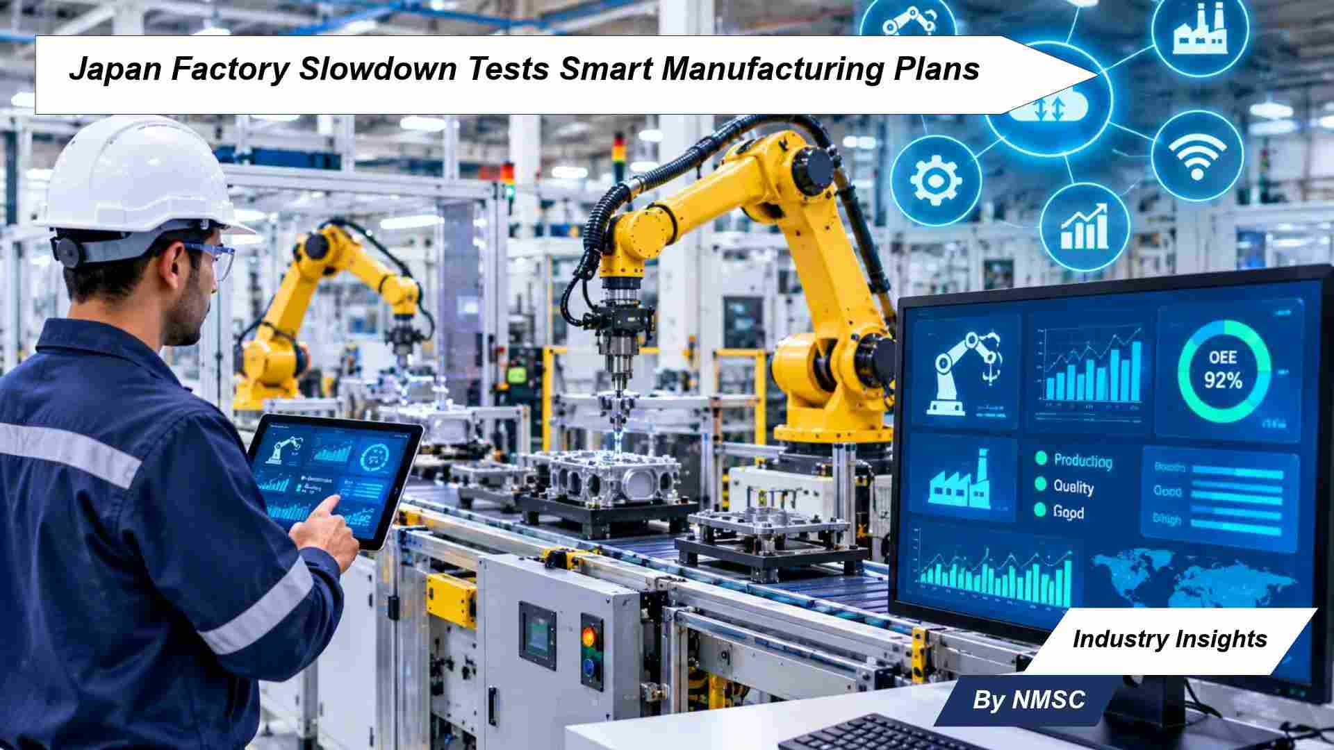 Japan Factory Slowdown Tests Smart Manufacturing Plans