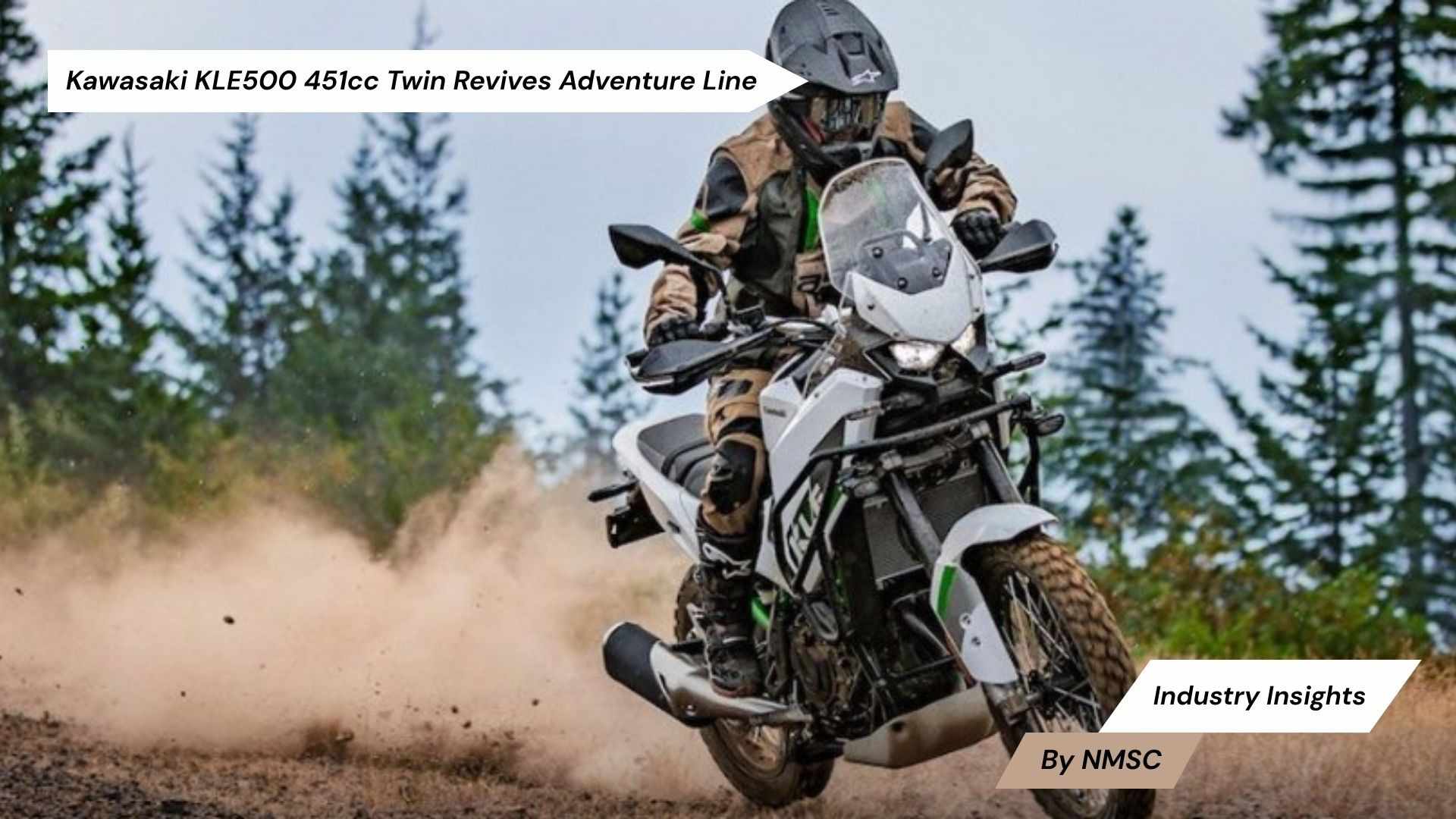 Kawasaki KLE500 451cc Twin Revives Adventure Line