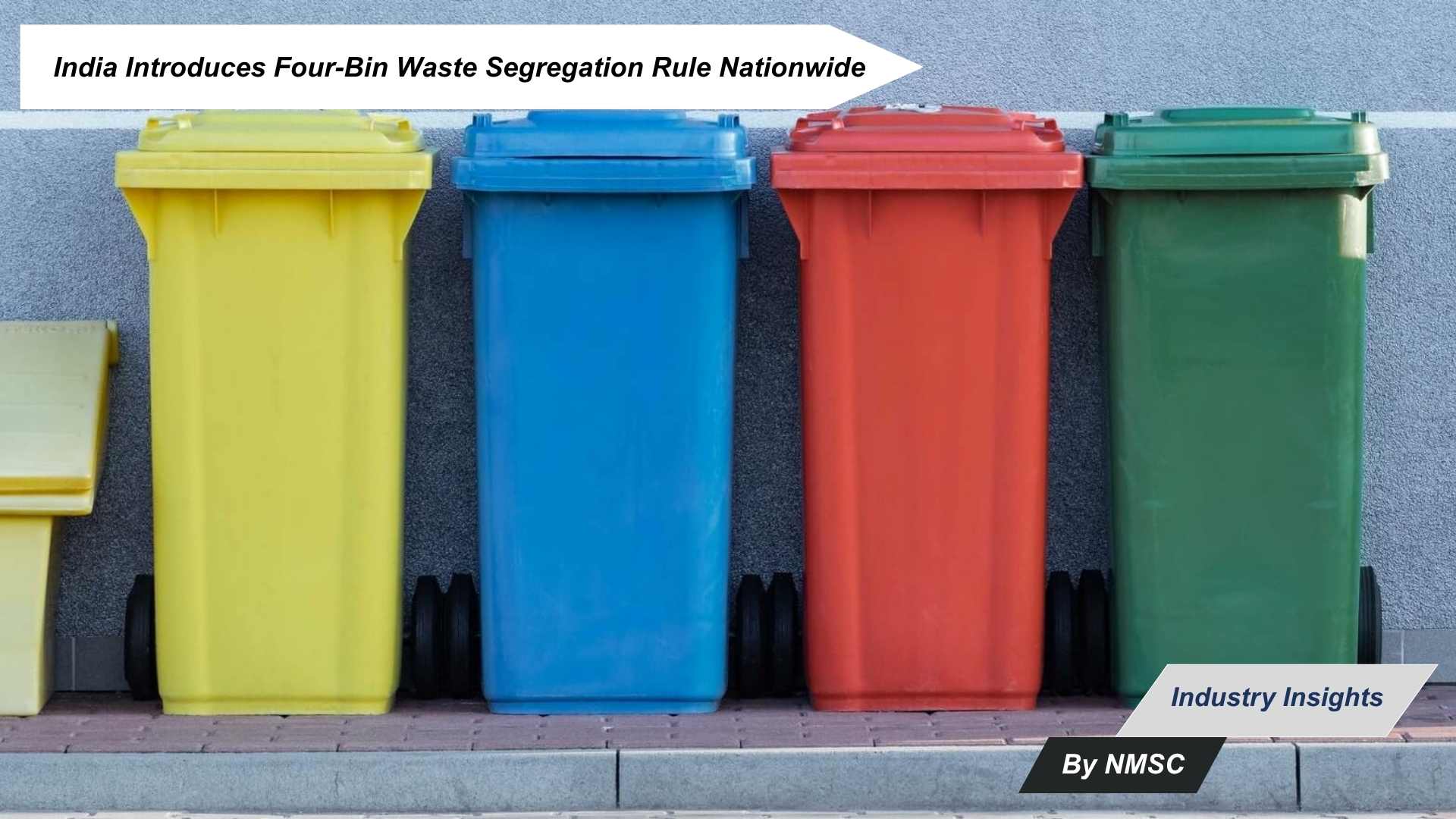 India Introduces Four-Bin Waste Segregation Rule Nationwide