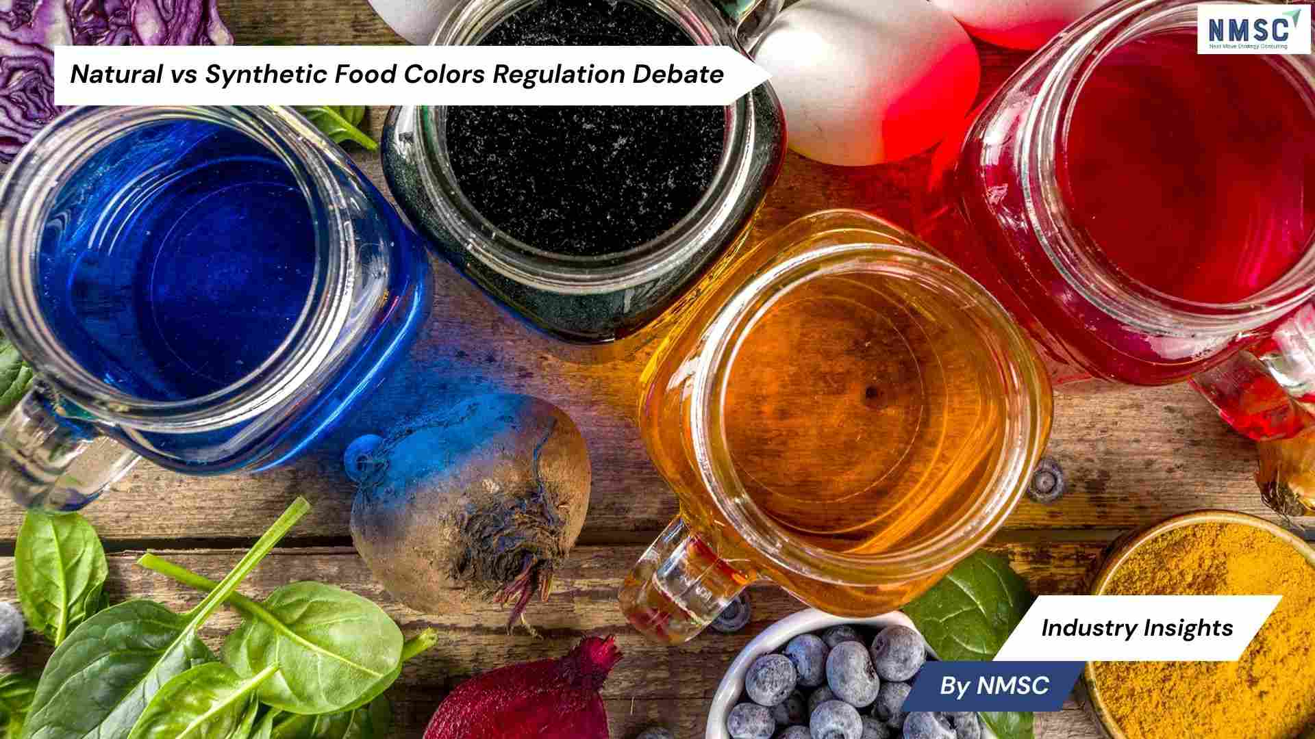 Natural vs Synthetic Food Colors Regulation Debate