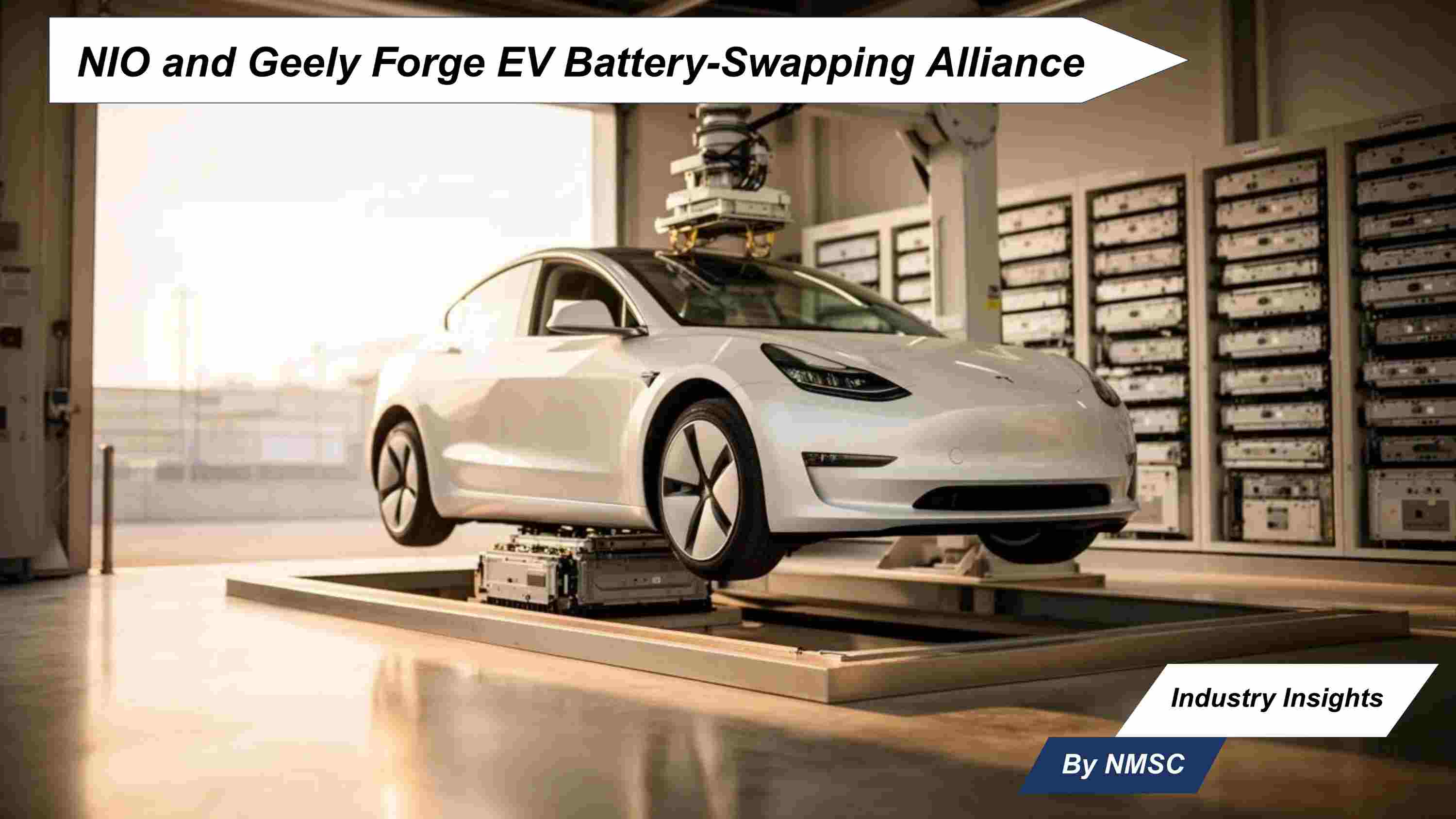 NIO and Geely Forge EV Battery-Swapping Alliance