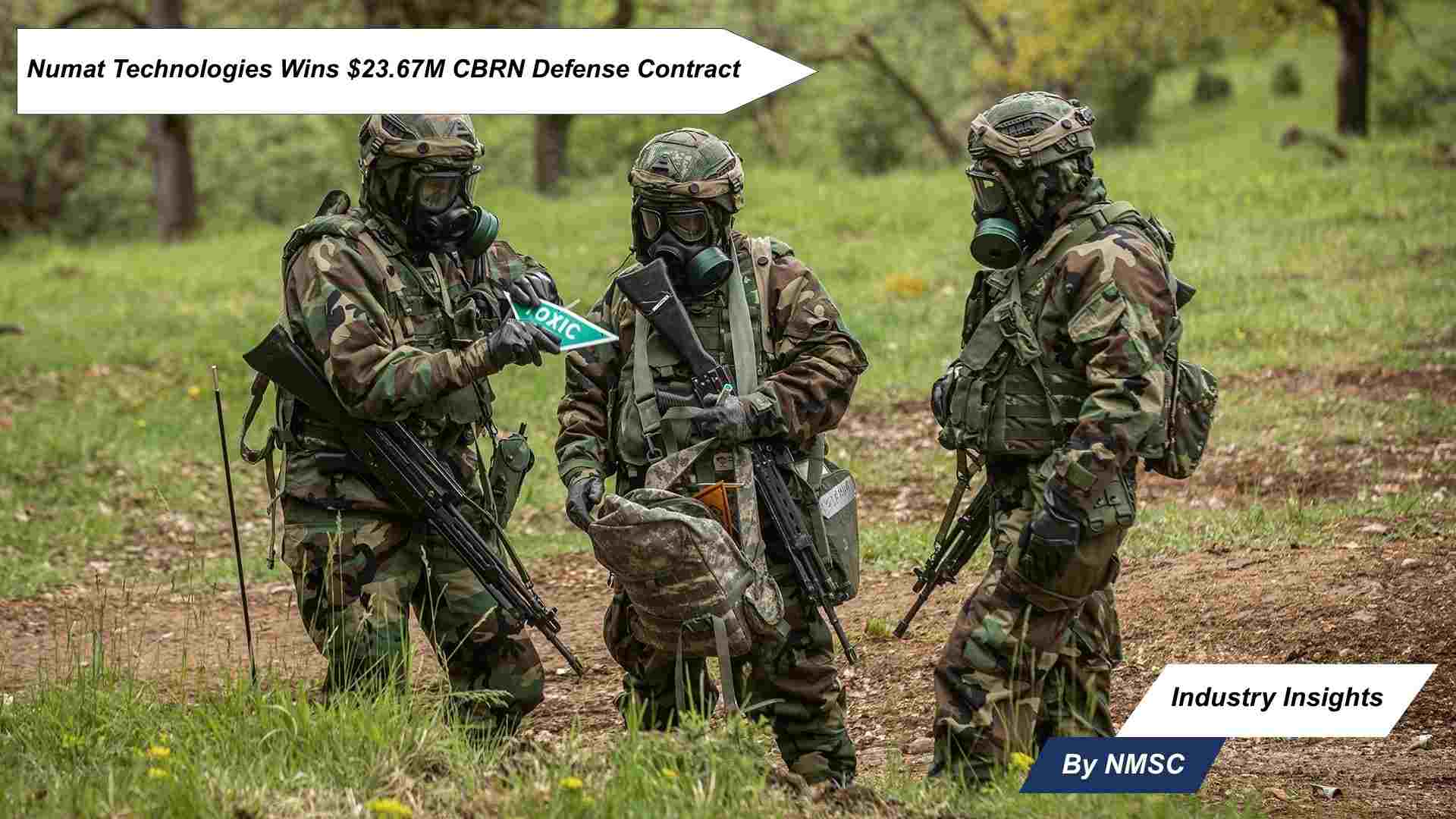 Numat Technologies Wins $23.67M CBRN Defense Contract