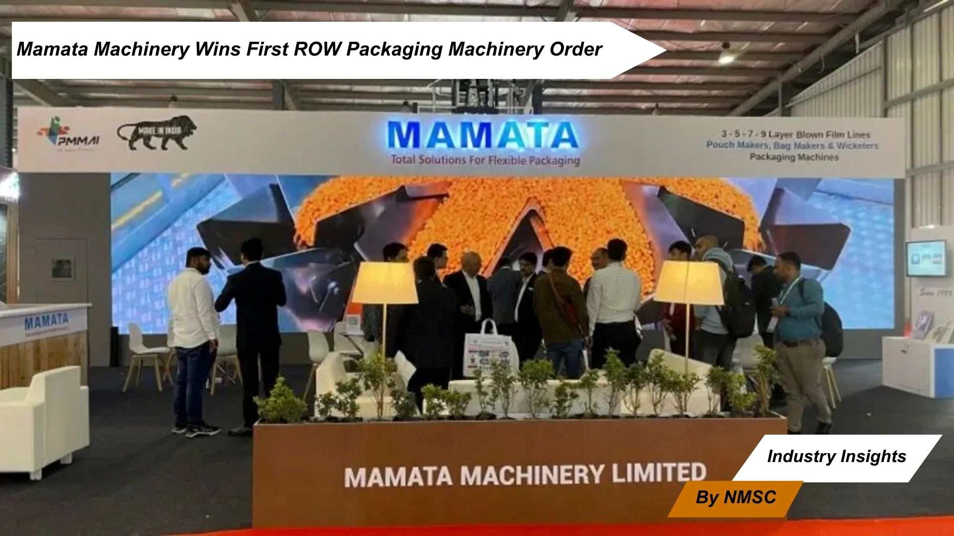 Mamata Machinery Wins First ROW Packaging Machinery Order