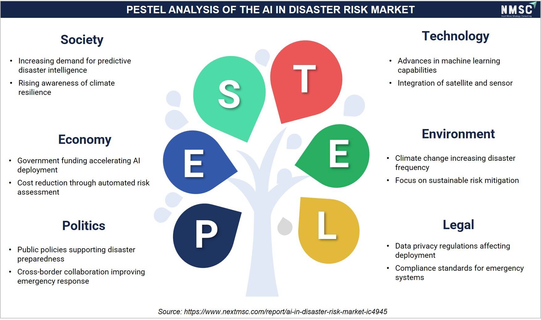 PESTEL ANALYSIS OF THE AI IN DISASTER RISK MARKET