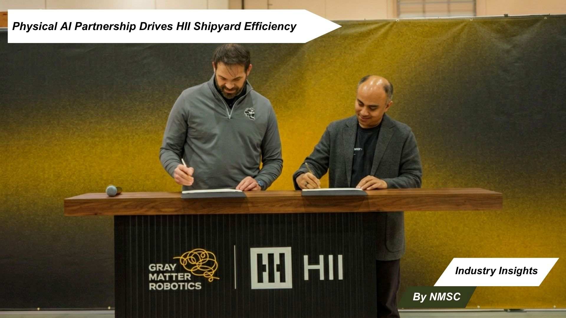 Physical AI Partnership Drives HII Shipyard Efficiency