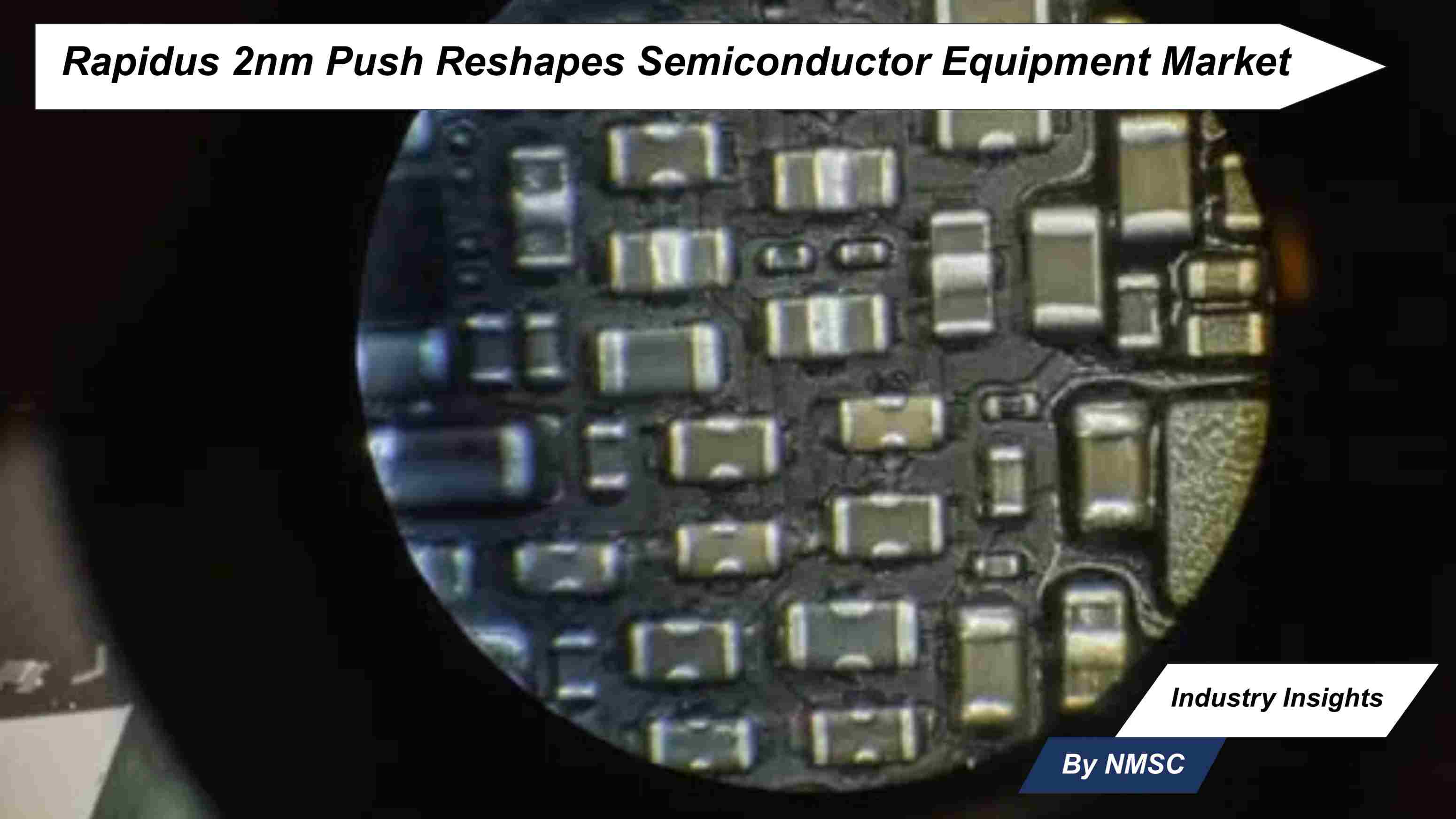 Rapidus 2nm Push Reshapes Semiconductor Equipment Market