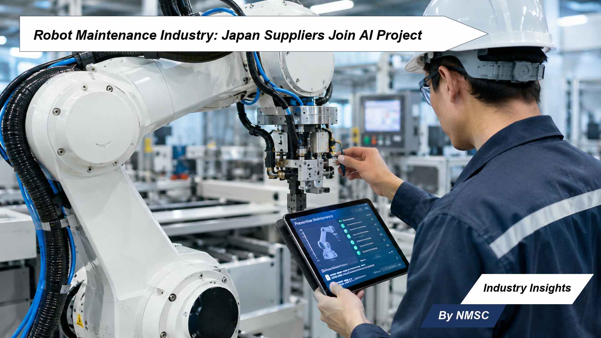 Robot Maintenance Industry: Japan Suppliers Join AI Project