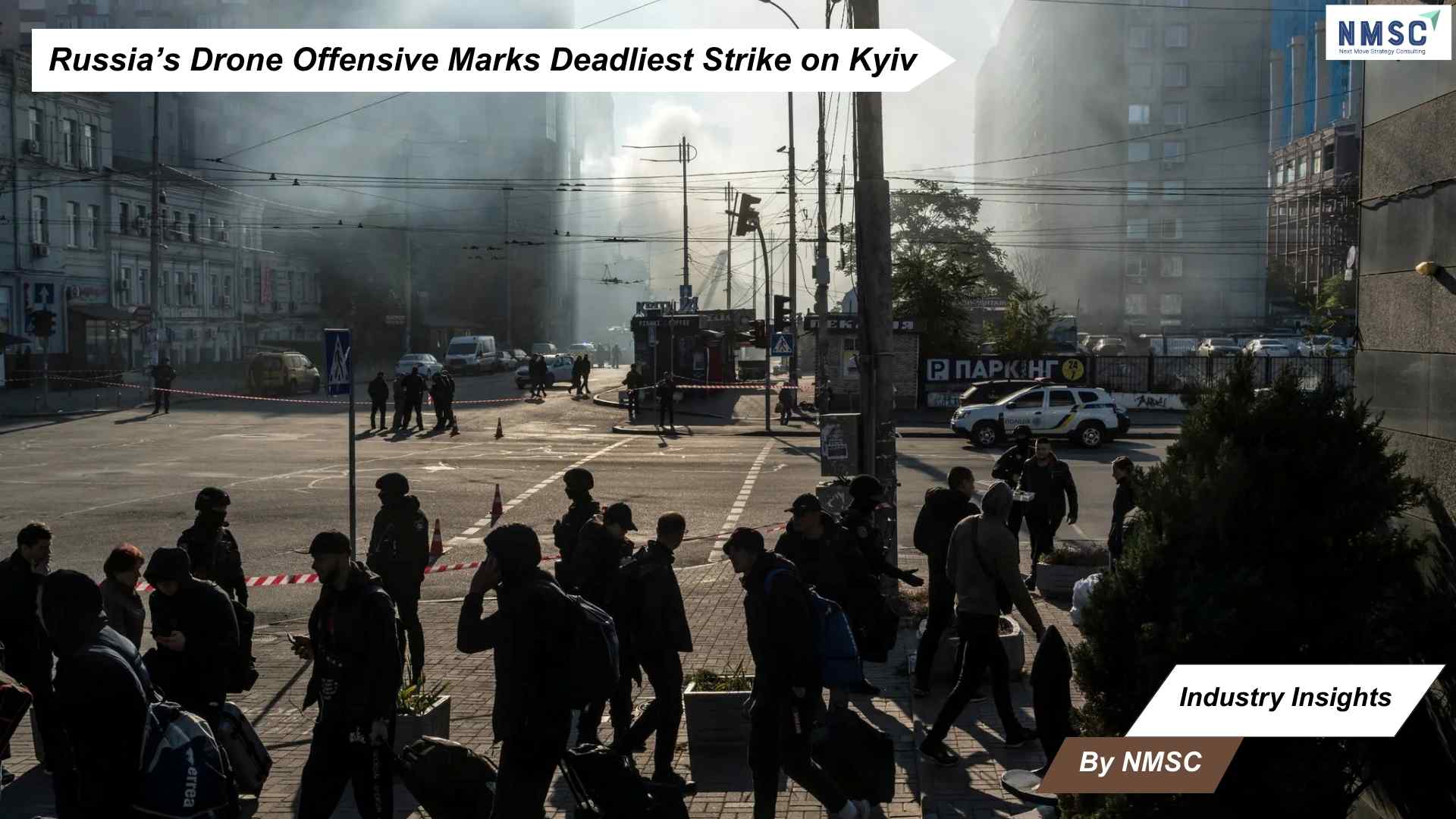 Russia’s Drone Offensive Marks Deadliest Strike on Kyiv
