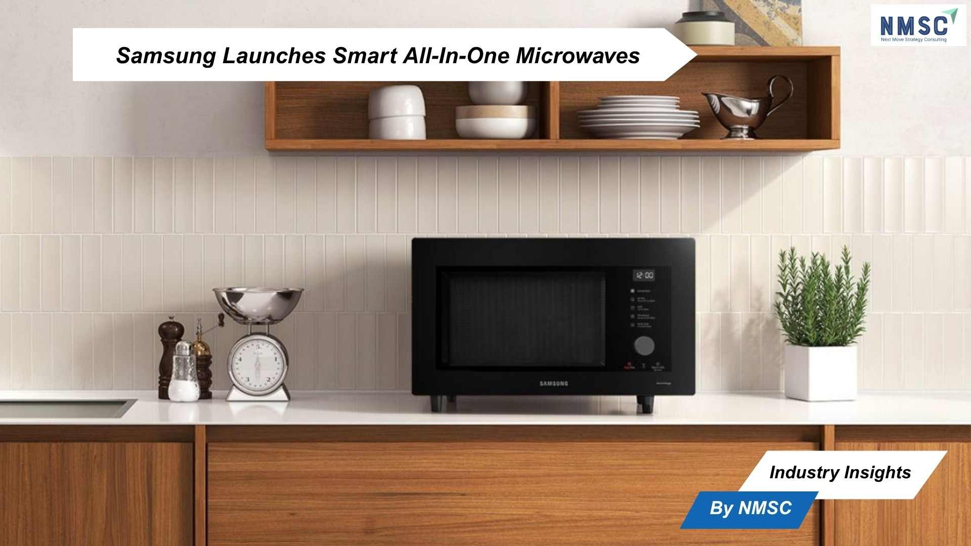 Samsung Launches Smart All-in-One Microwaves Featuring Air Fry Technology