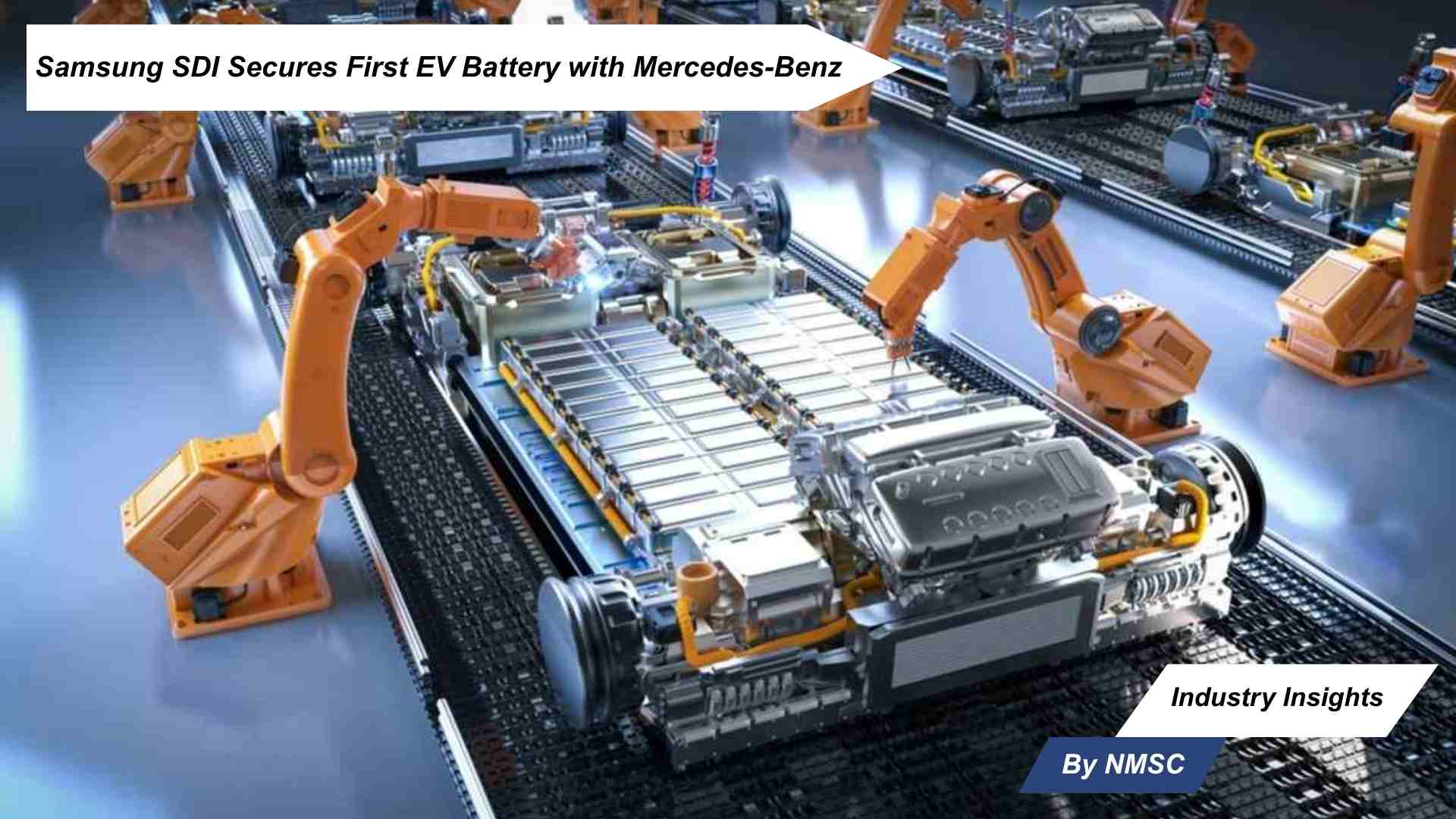 Samsung SDI Secures First EV Battery with Mercedes-Benz